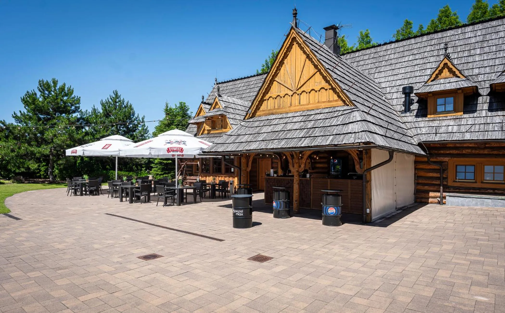 Property building in Hotel Panorama