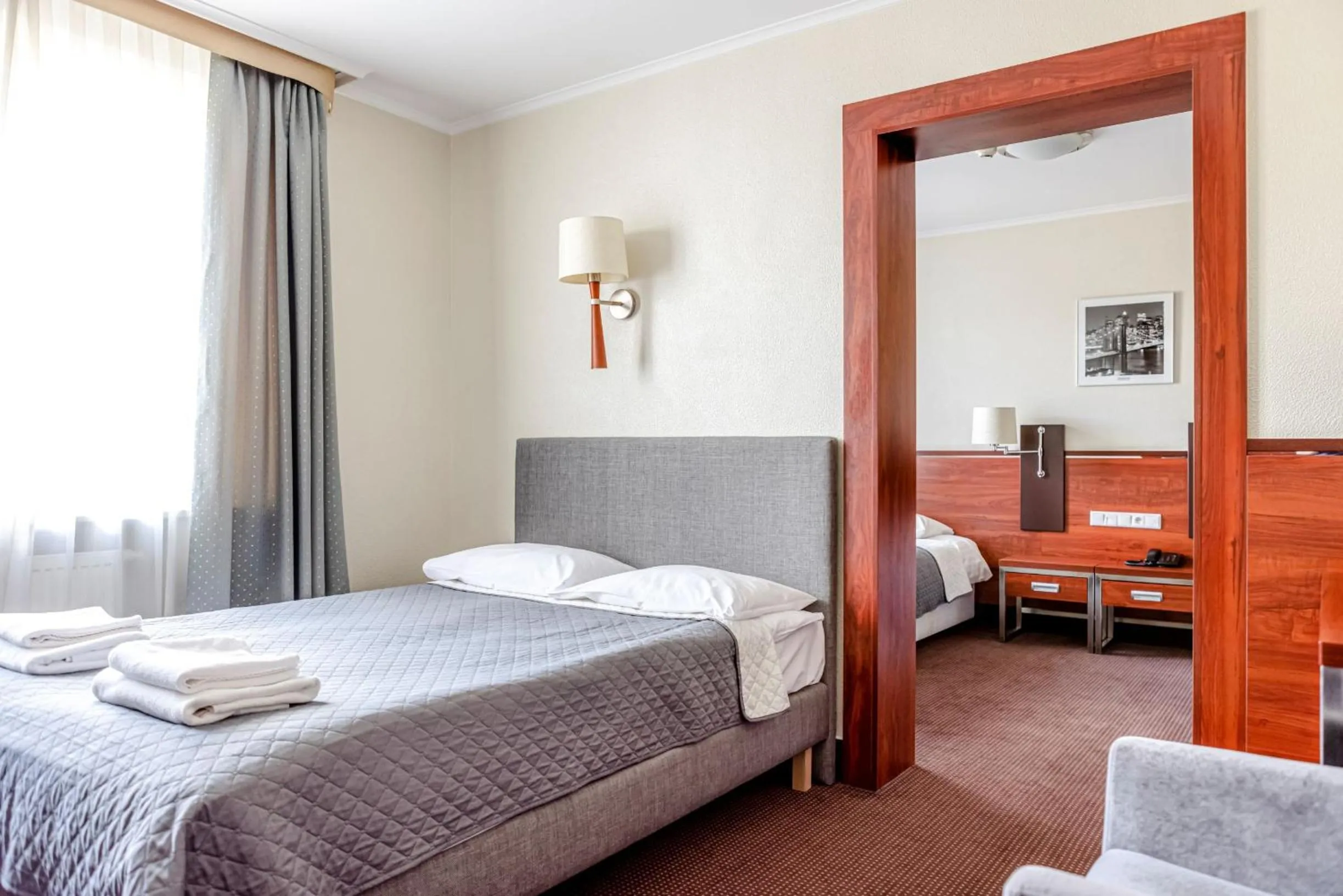 Bed in Hotel Panorama