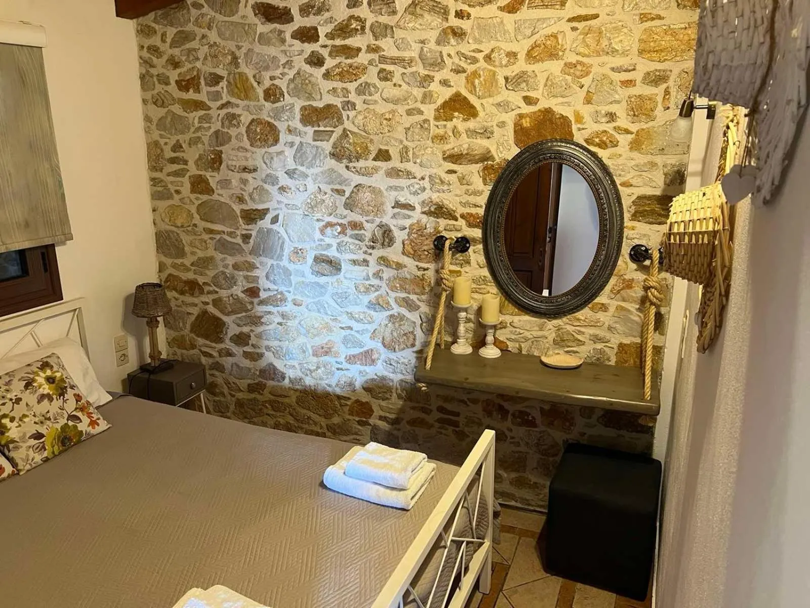 Bedroom in Villa Maraki