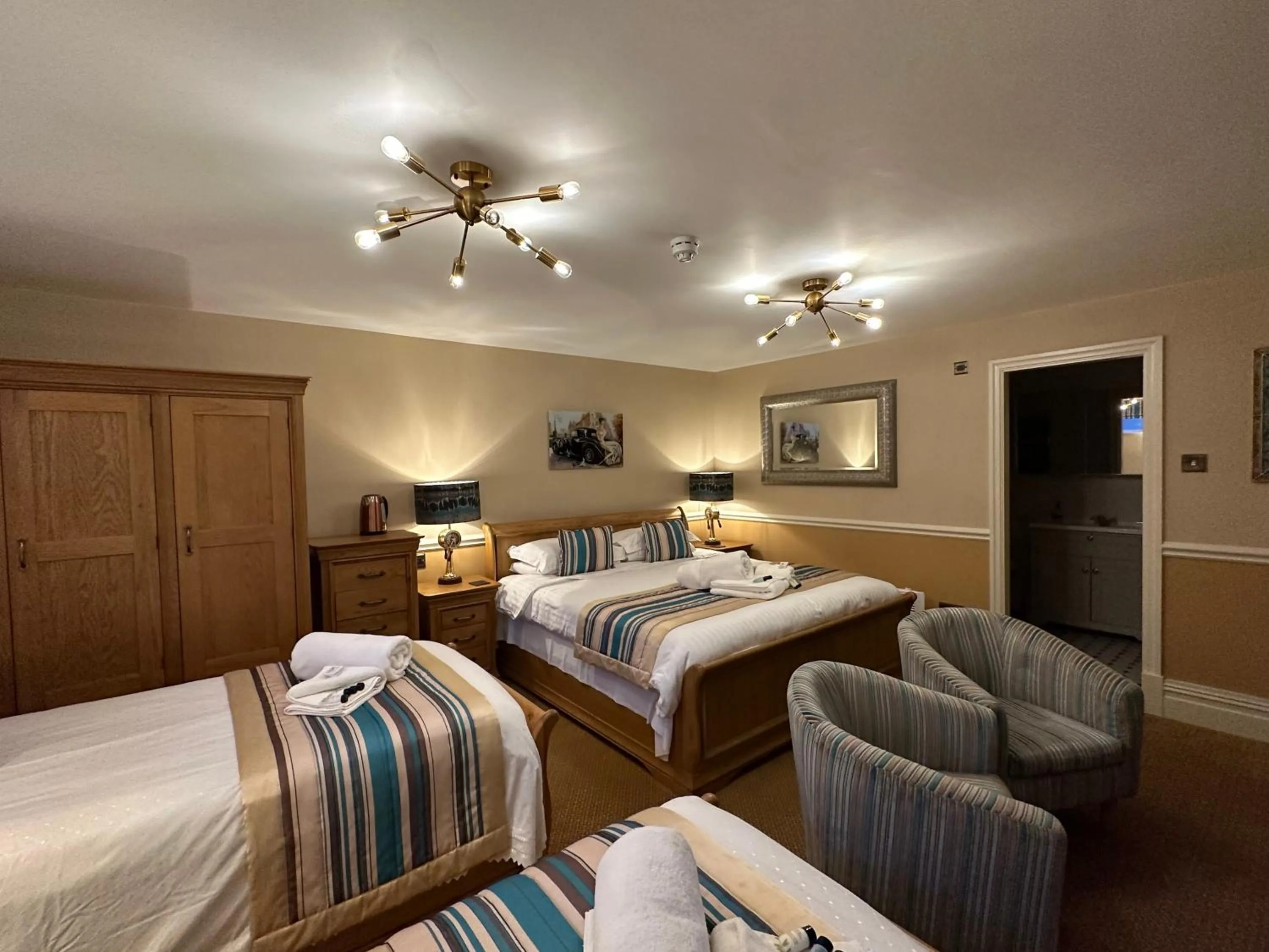 Bedroom, Bed in Chester House Guest House