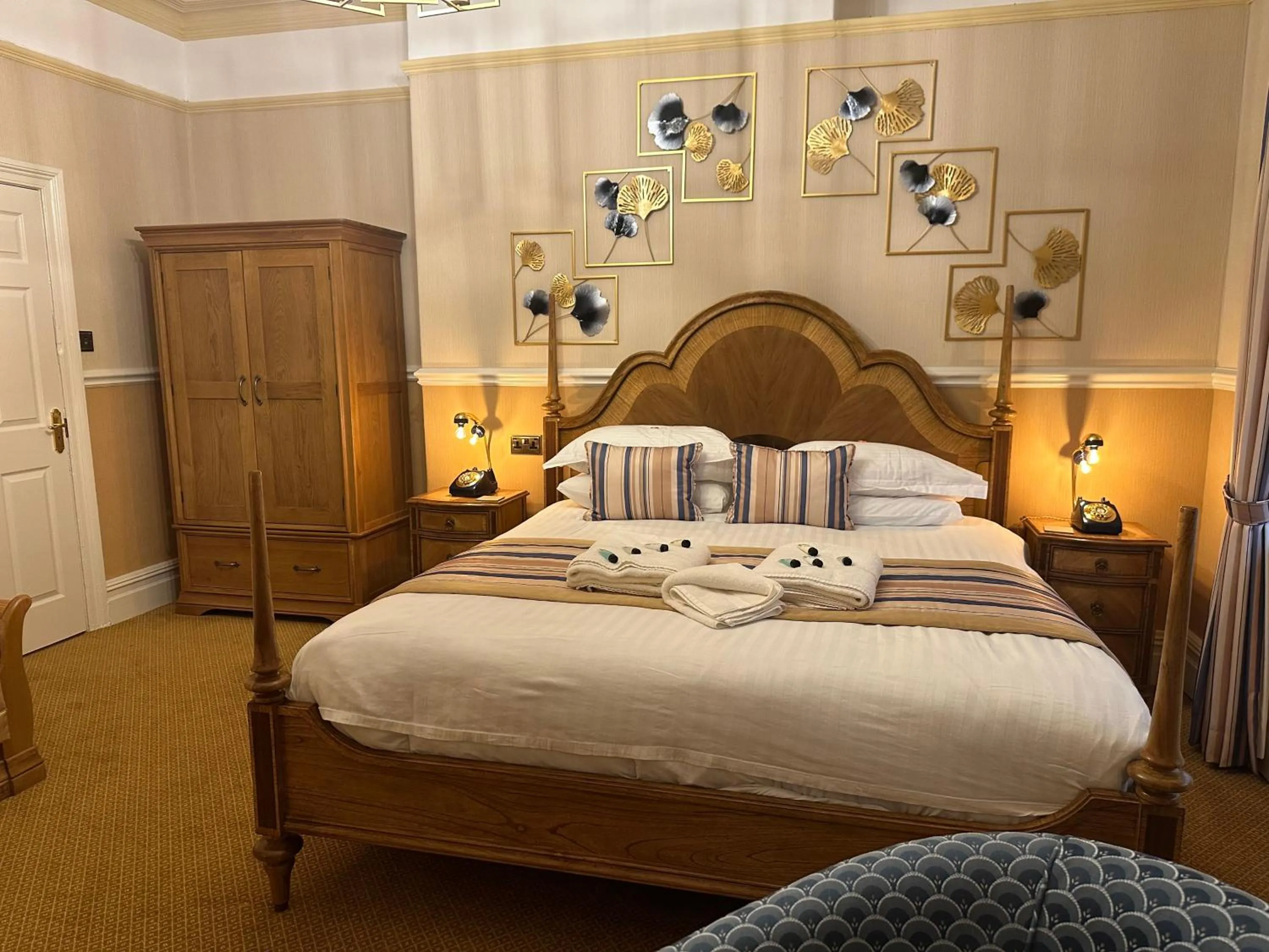 Bed in Chester House Guest House