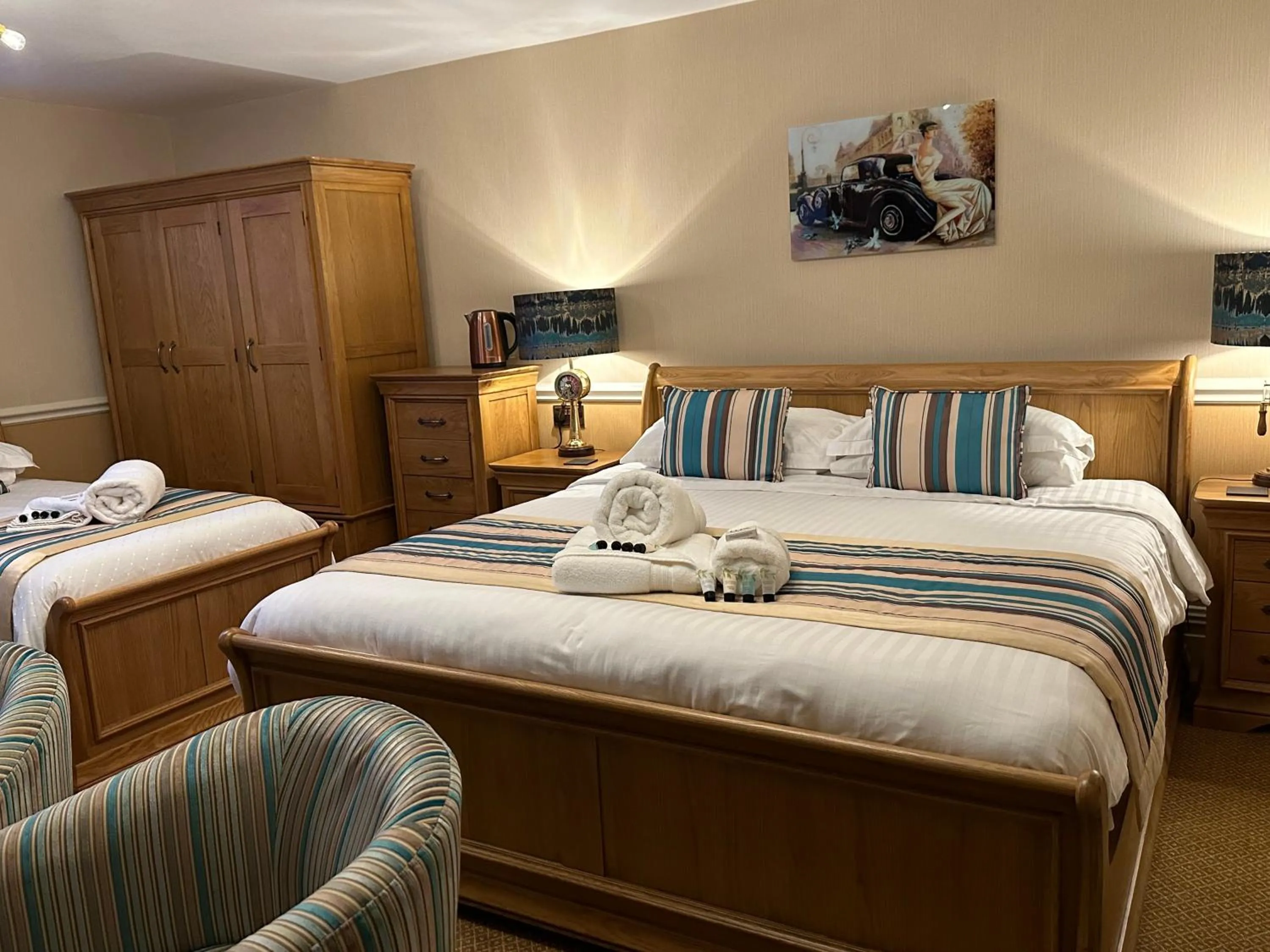 Bedroom, Bed in Chester House Guest House