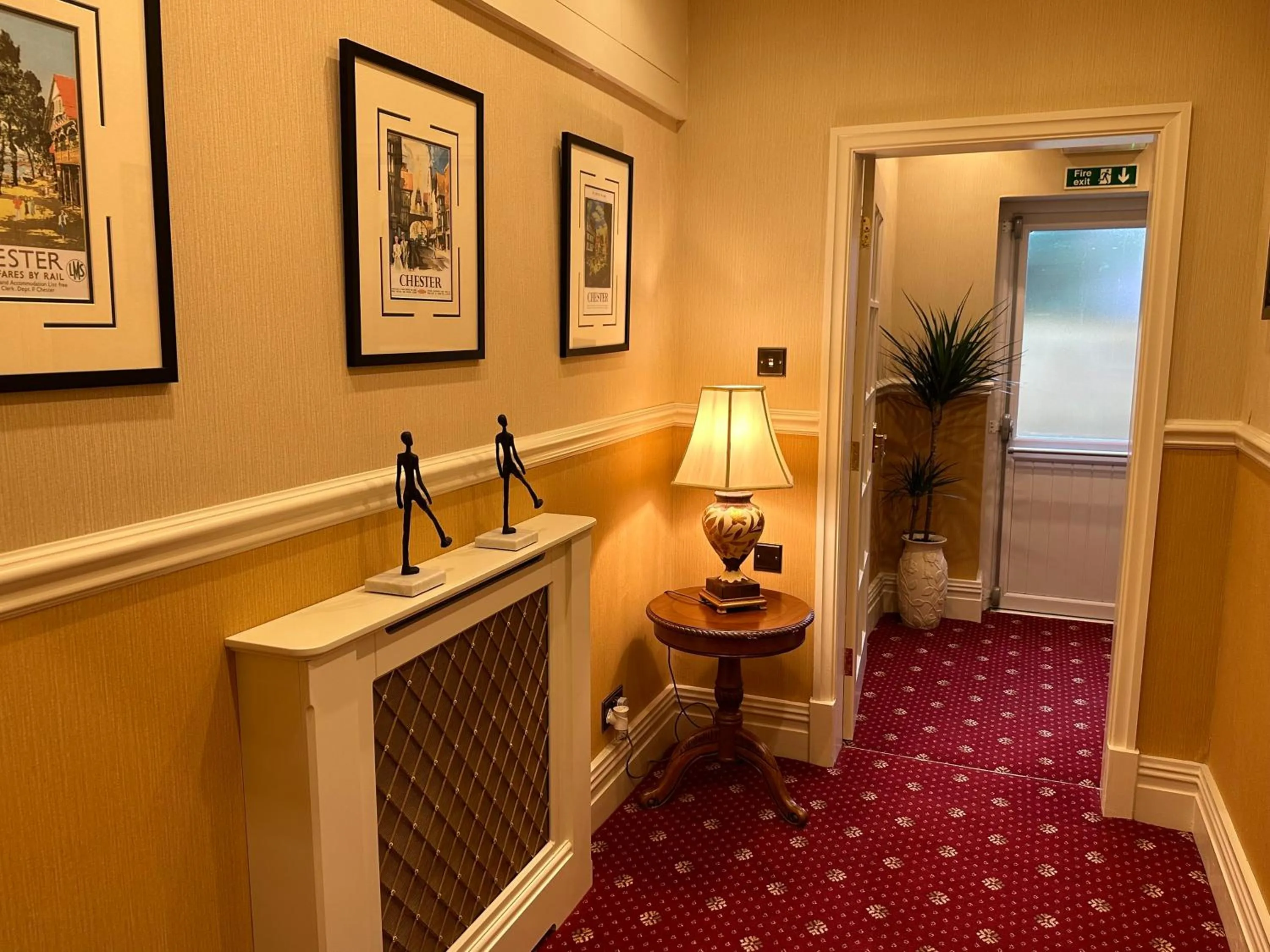 Decorative detail in Chester House Guest House