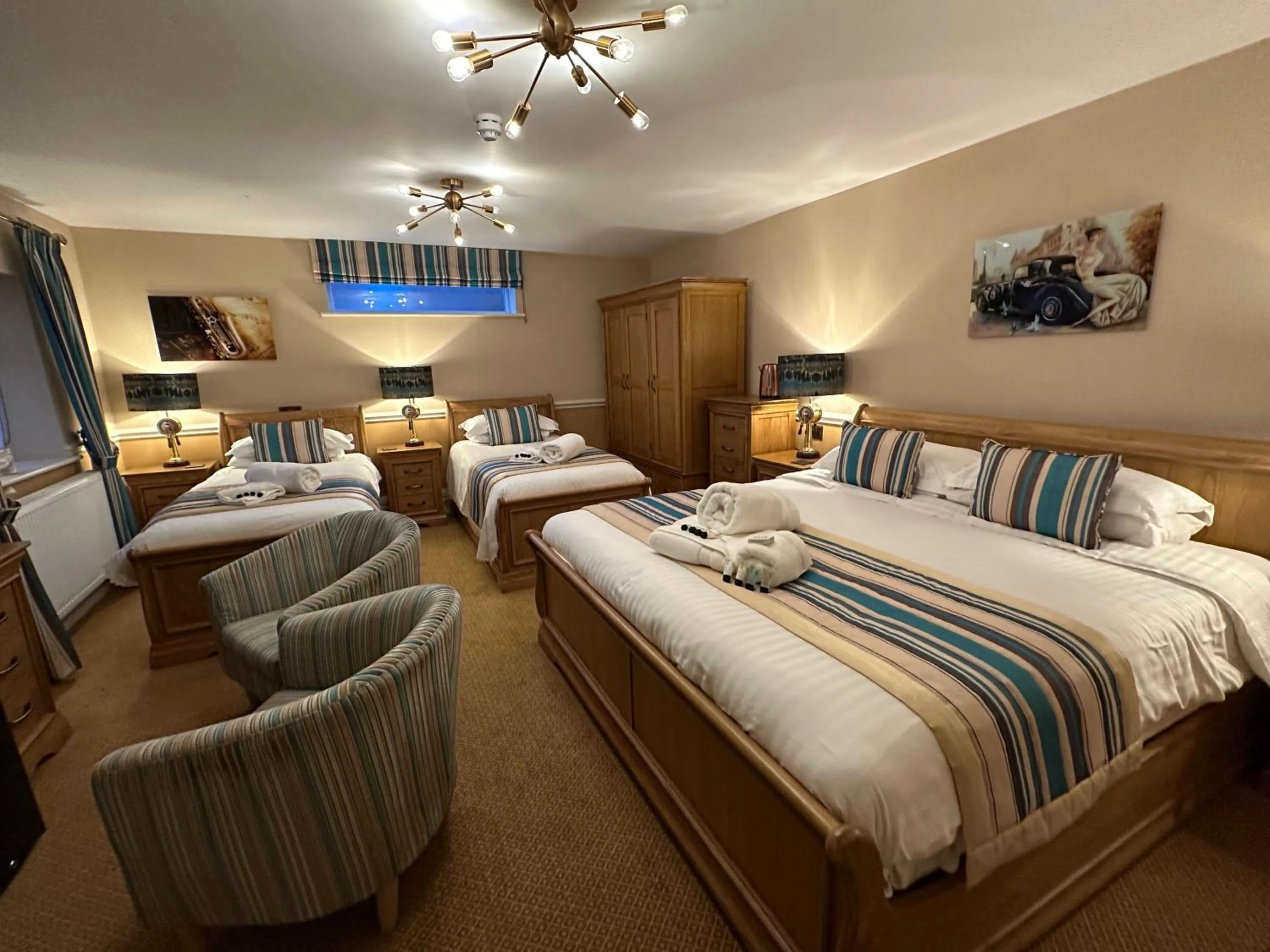 Bedroom, Bed in Chester House Guest House