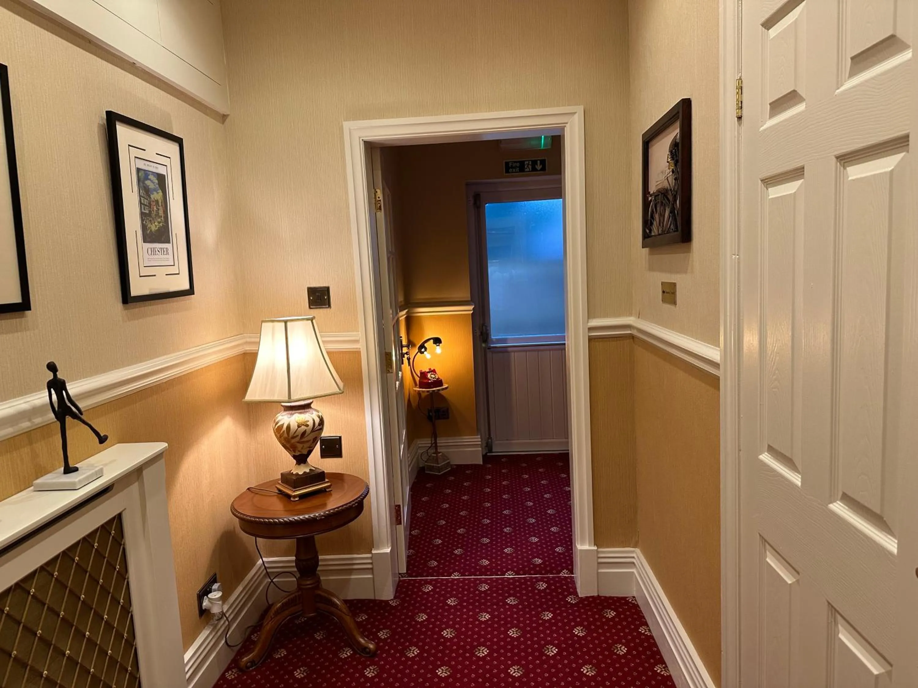 Decorative detail in Chester House Guest House