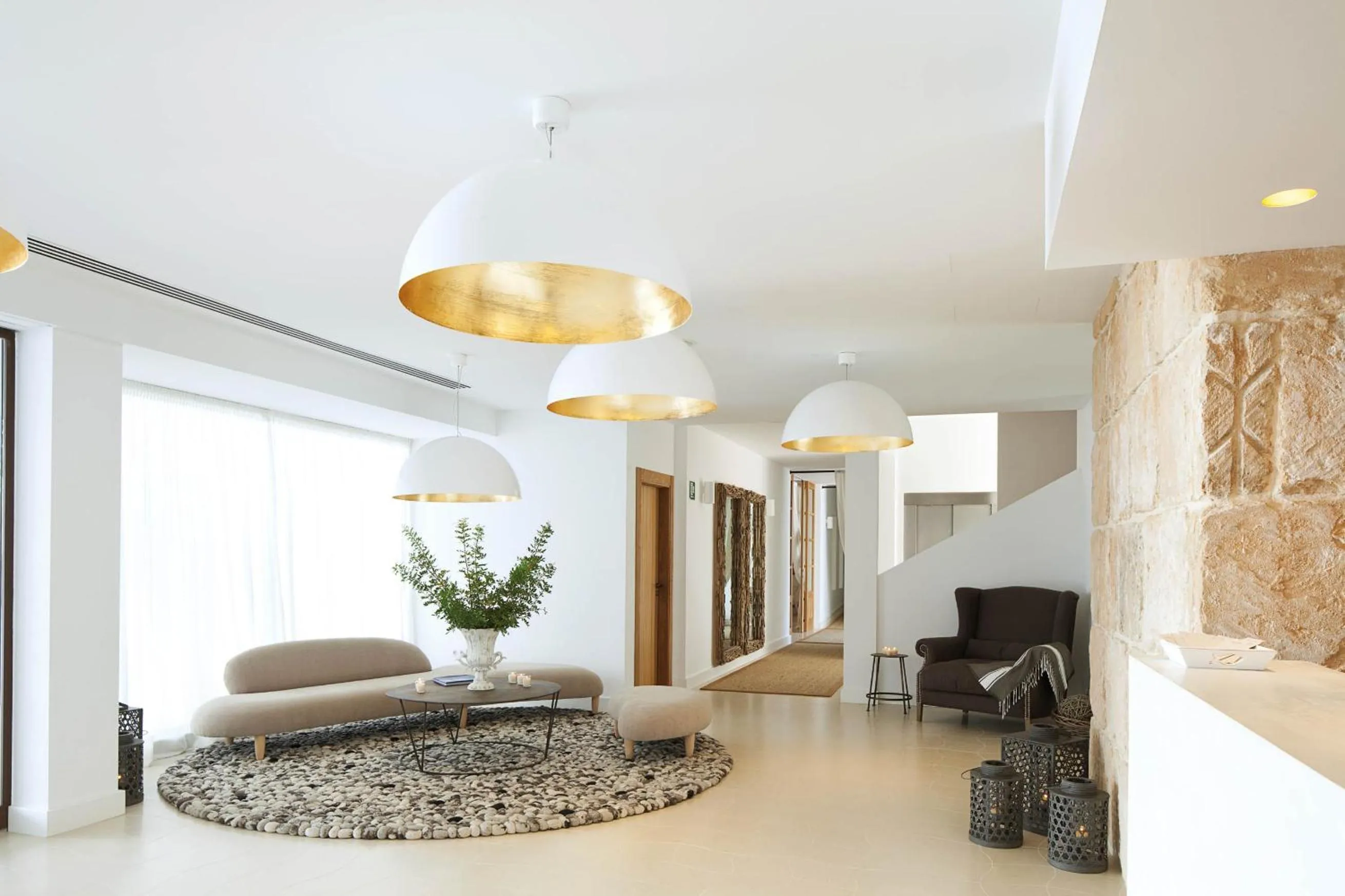 Lobby or reception in Hotel Es Marès