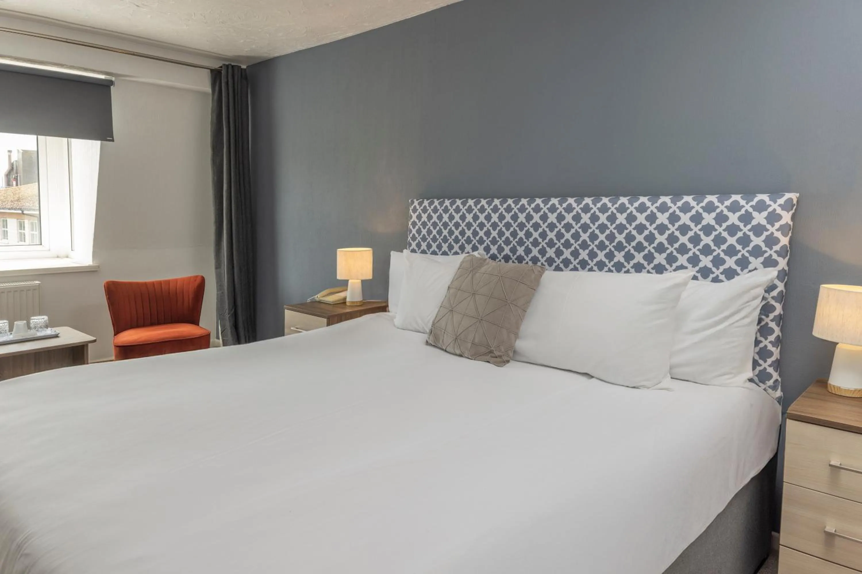 Bedroom, Bed in Best Western Weymouth Hotel Rembrandt