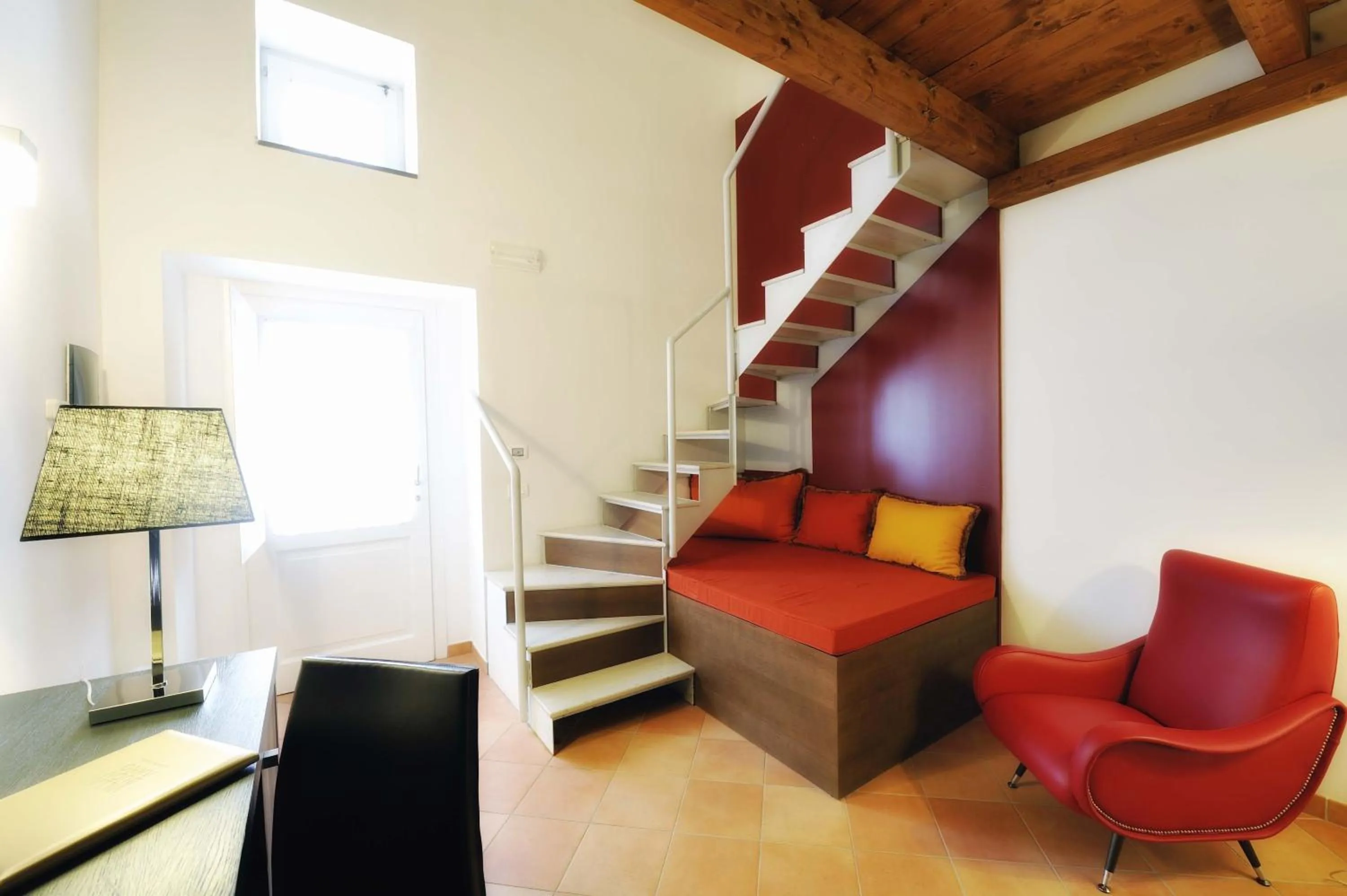 Seating area in Relais Villa Buonanno