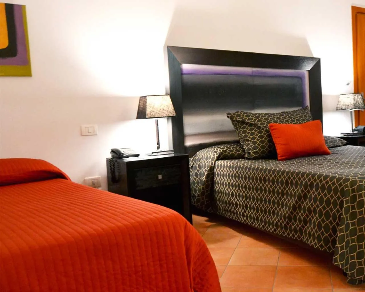 Bed in Relais Villa Buonanno