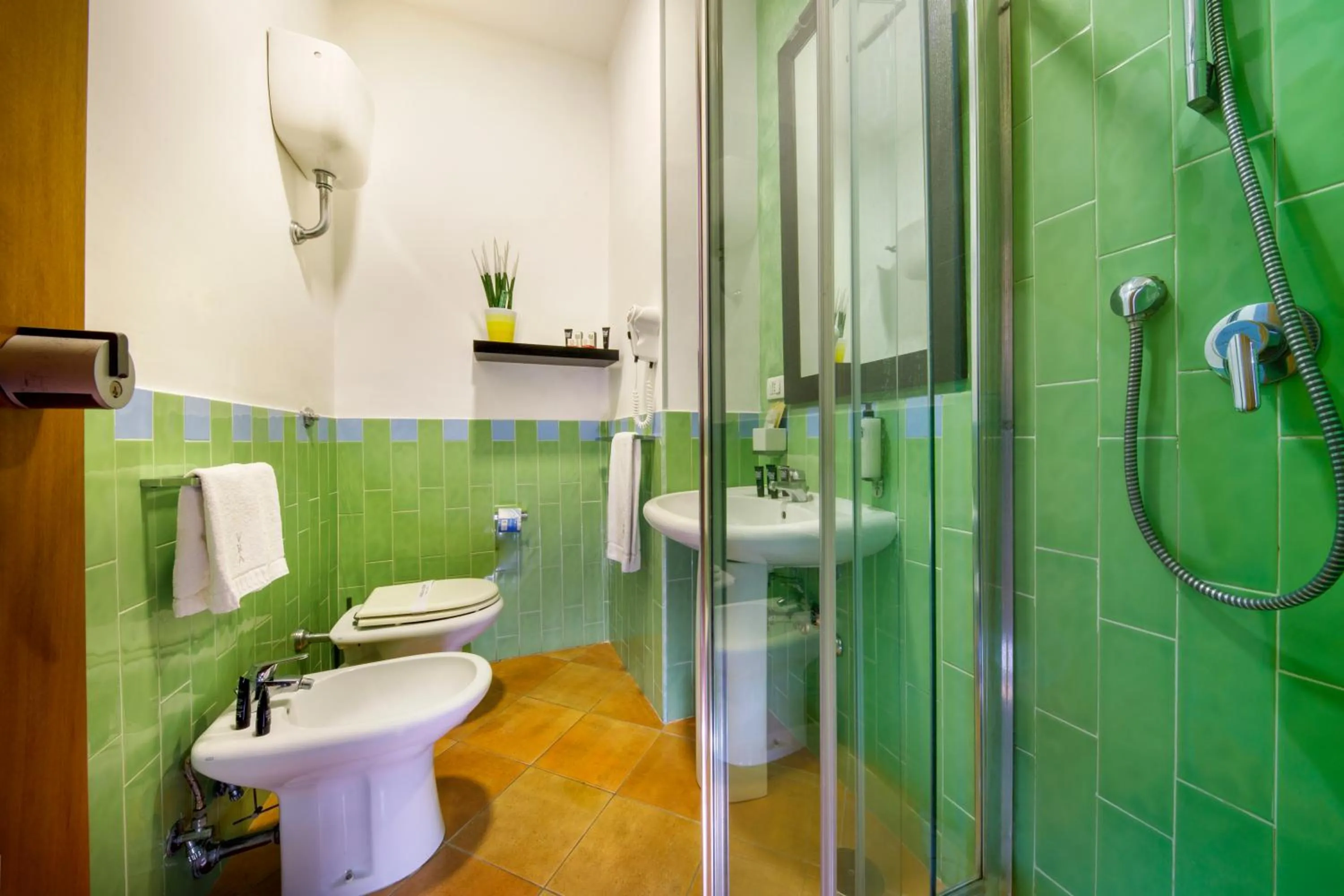 Shower in Relais Villa Buonanno