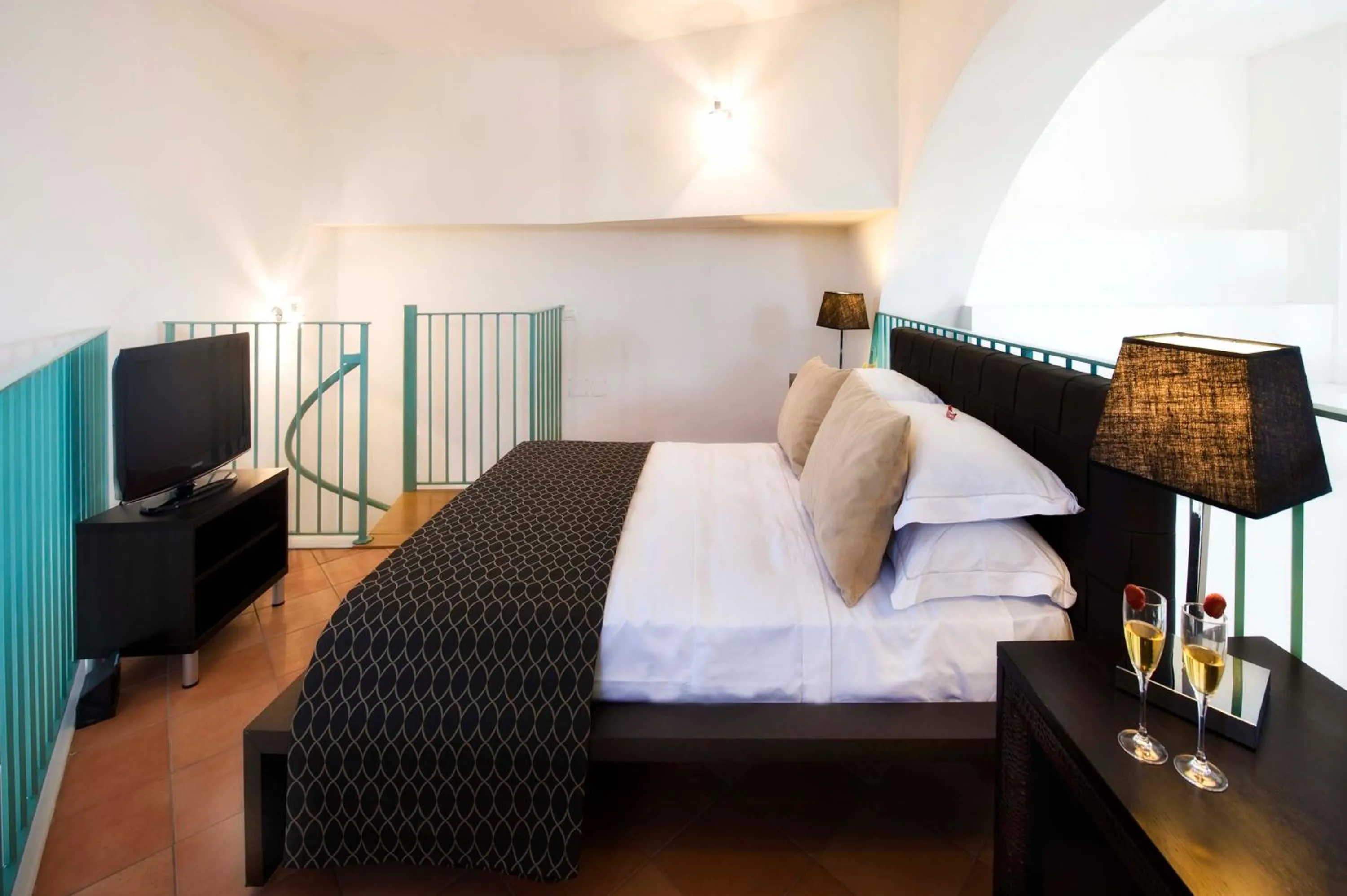 Bed in Relais Villa Buonanno