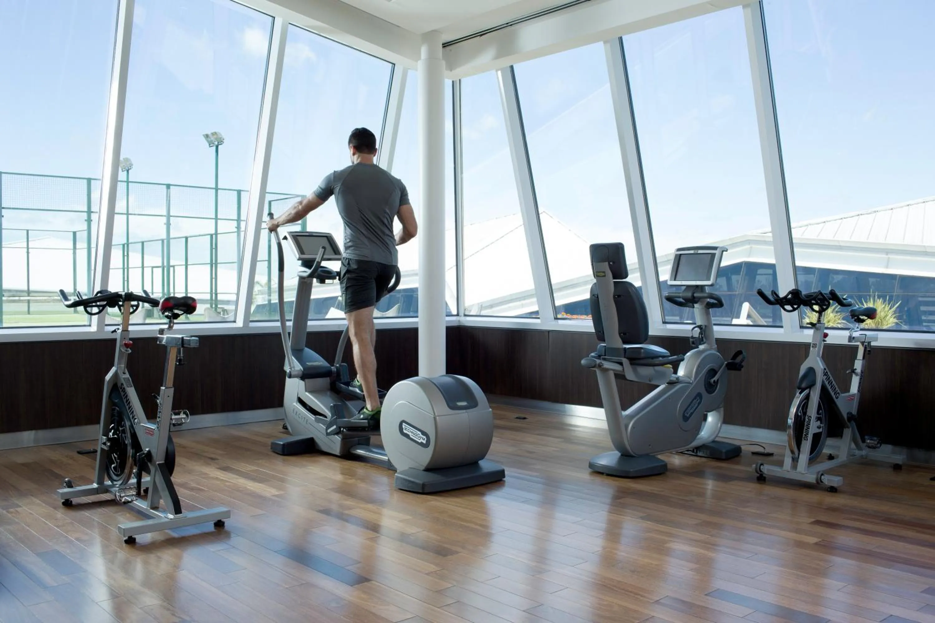 Fitness centre/facilities in Hotel Pullman City Center Rosario