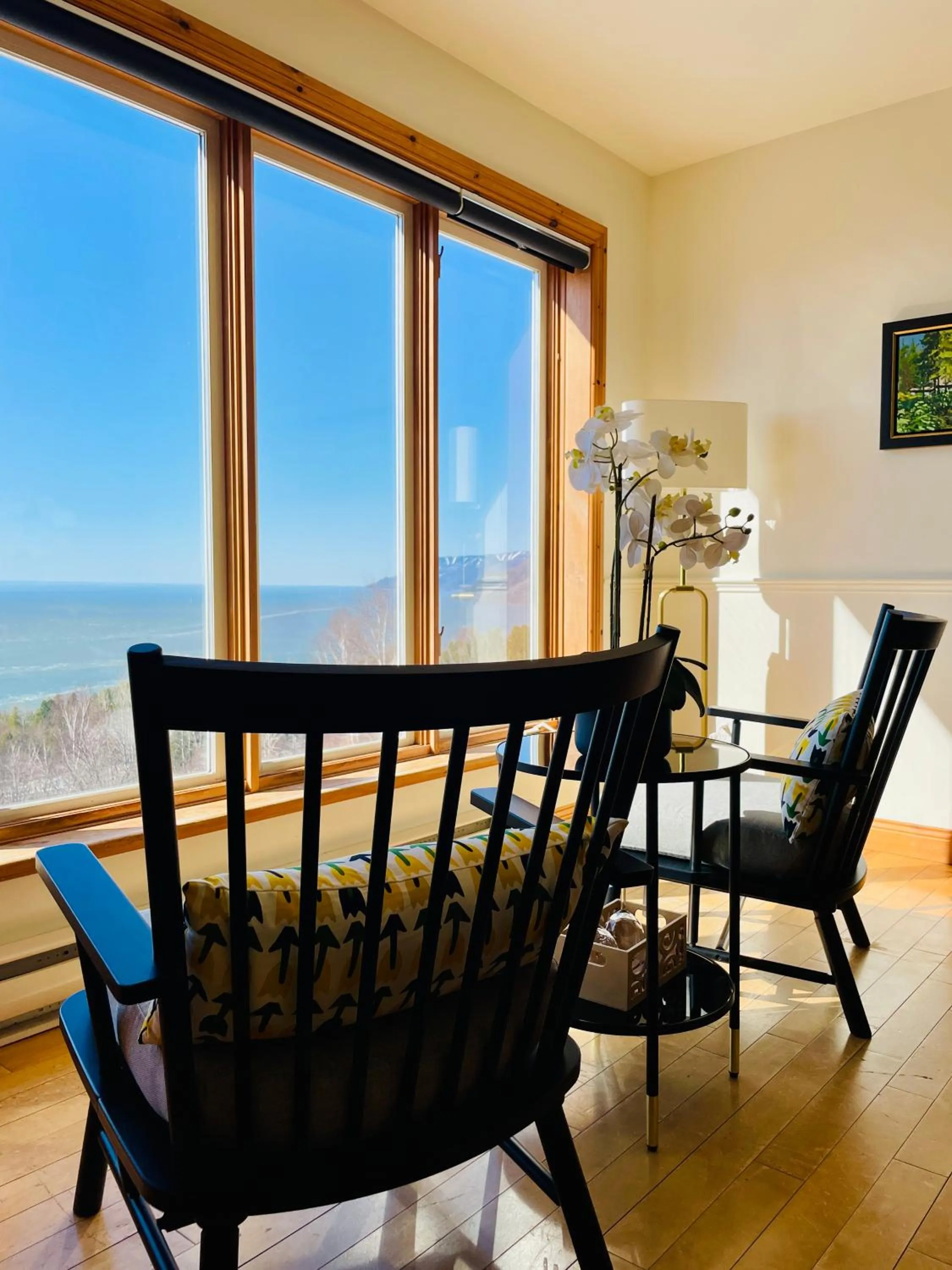 View (from property/room) in Auberge Cap aux Corbeaux