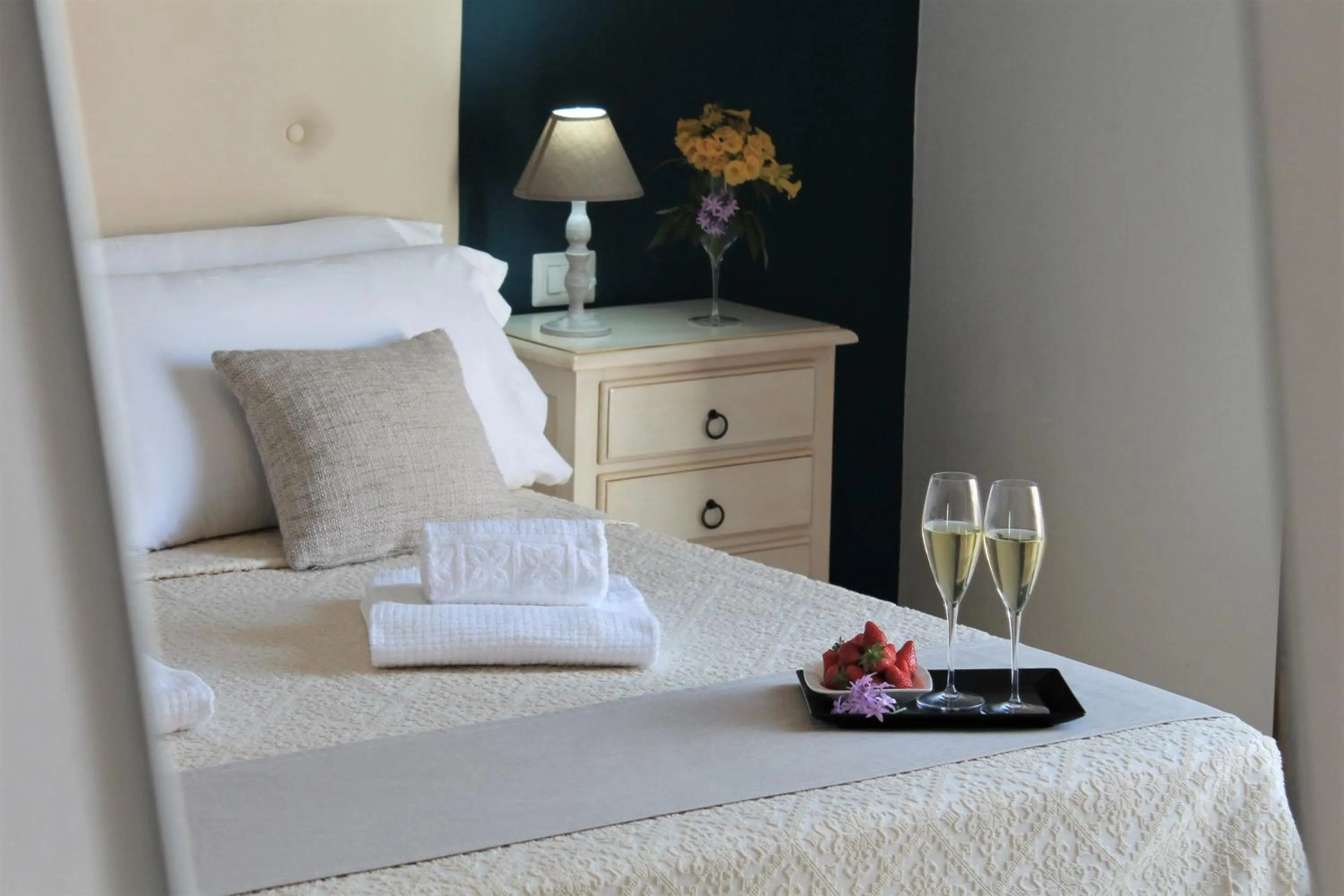 Bed in AHR Leonis Residence La Maddalena