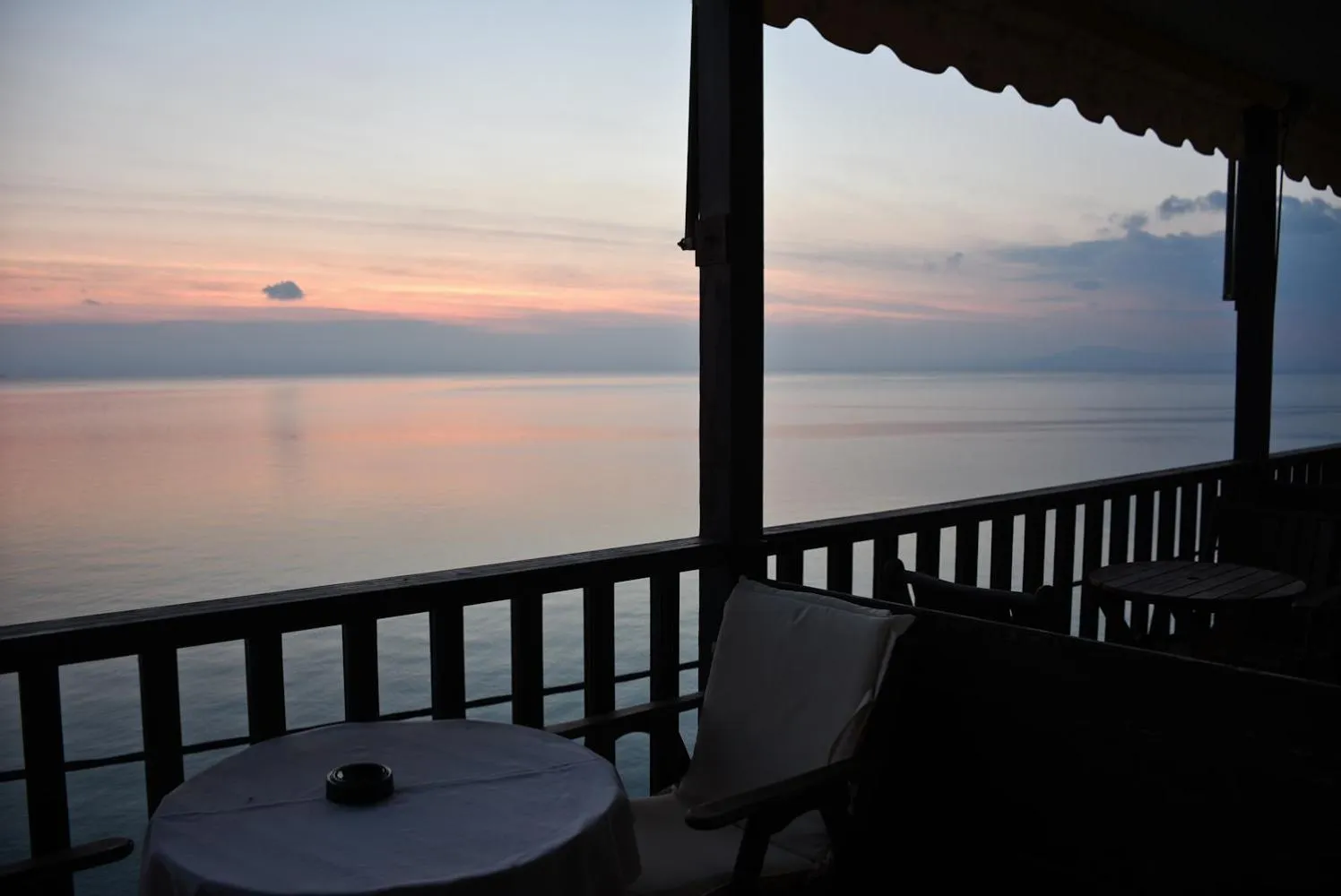 Balcony/Terrace in Maistrali Hotel