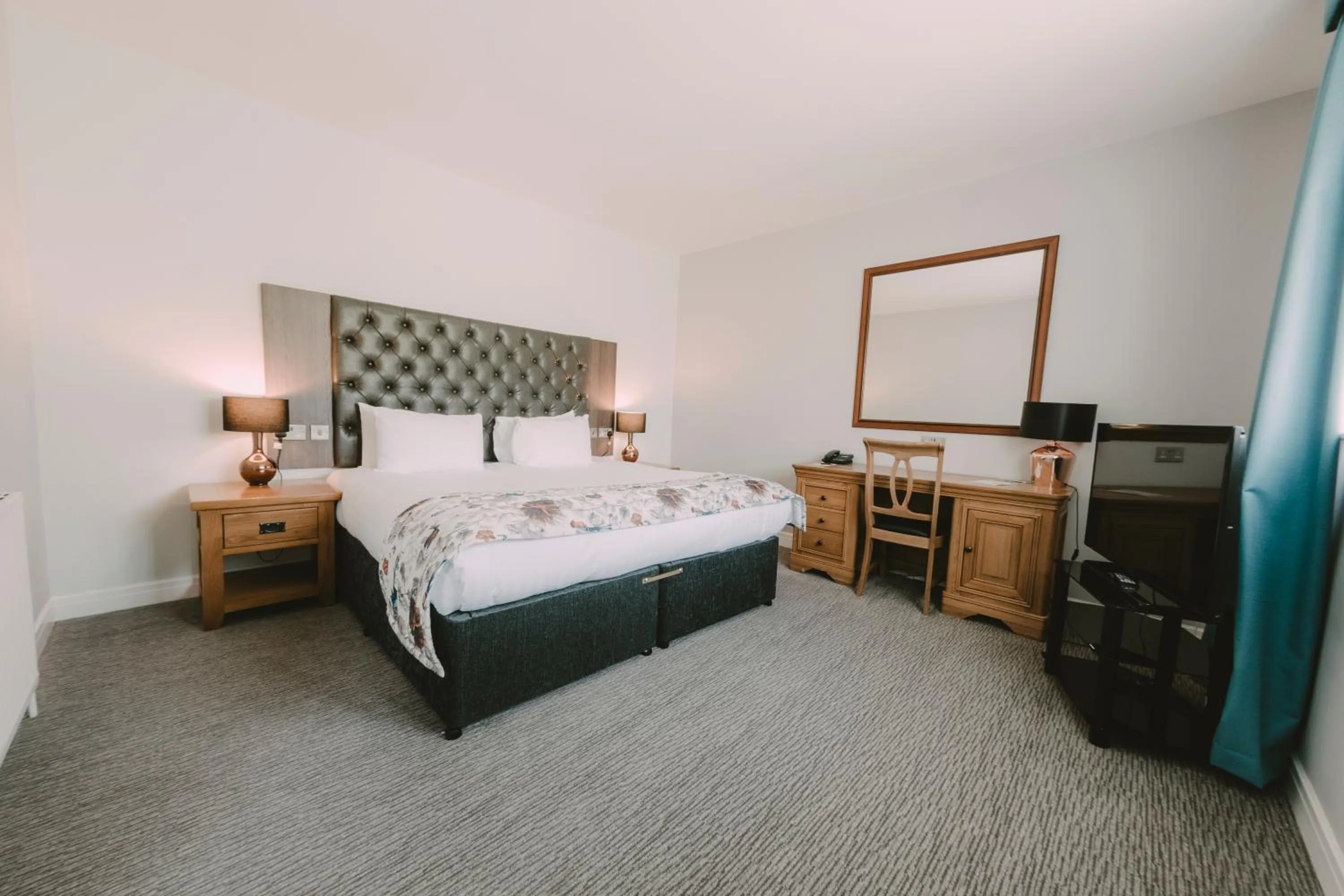 Bedroom, Bed in Cwrt Bleddyn Hotel & Spa