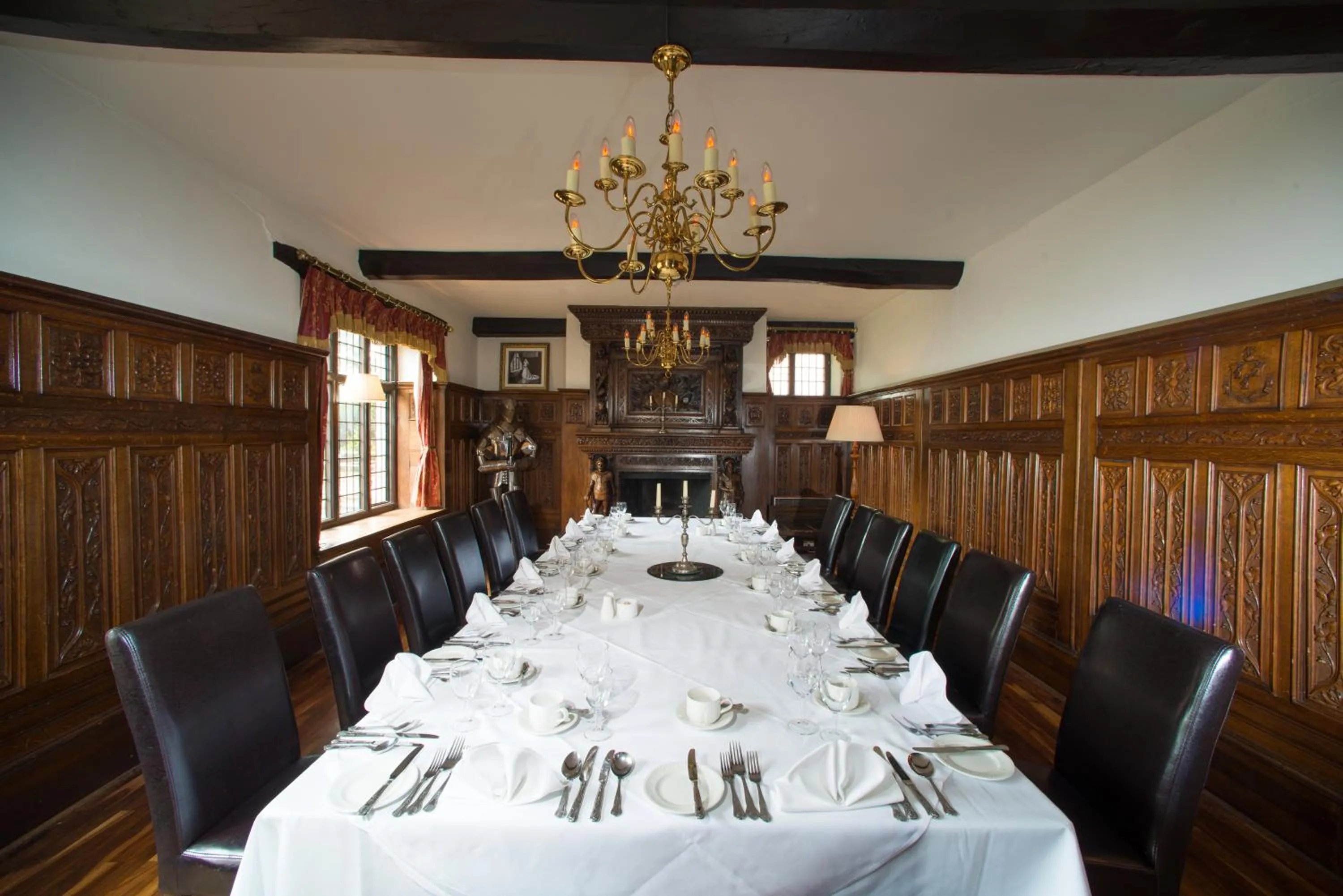 Restaurant/places to eat in Cwrt Bleddyn Hotel & Spa