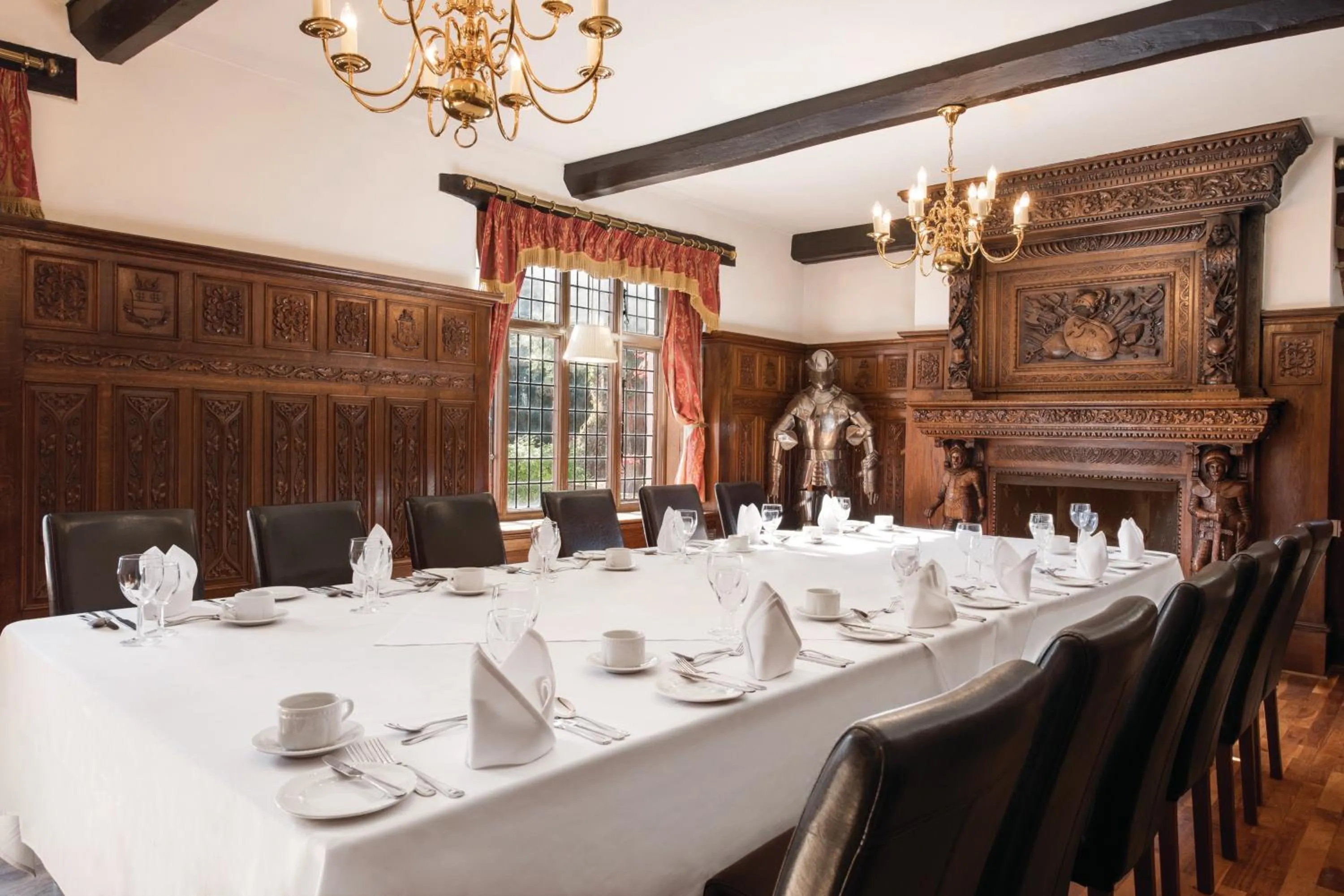 Restaurant/places to eat in Cwrt Bleddyn Hotel & Spa