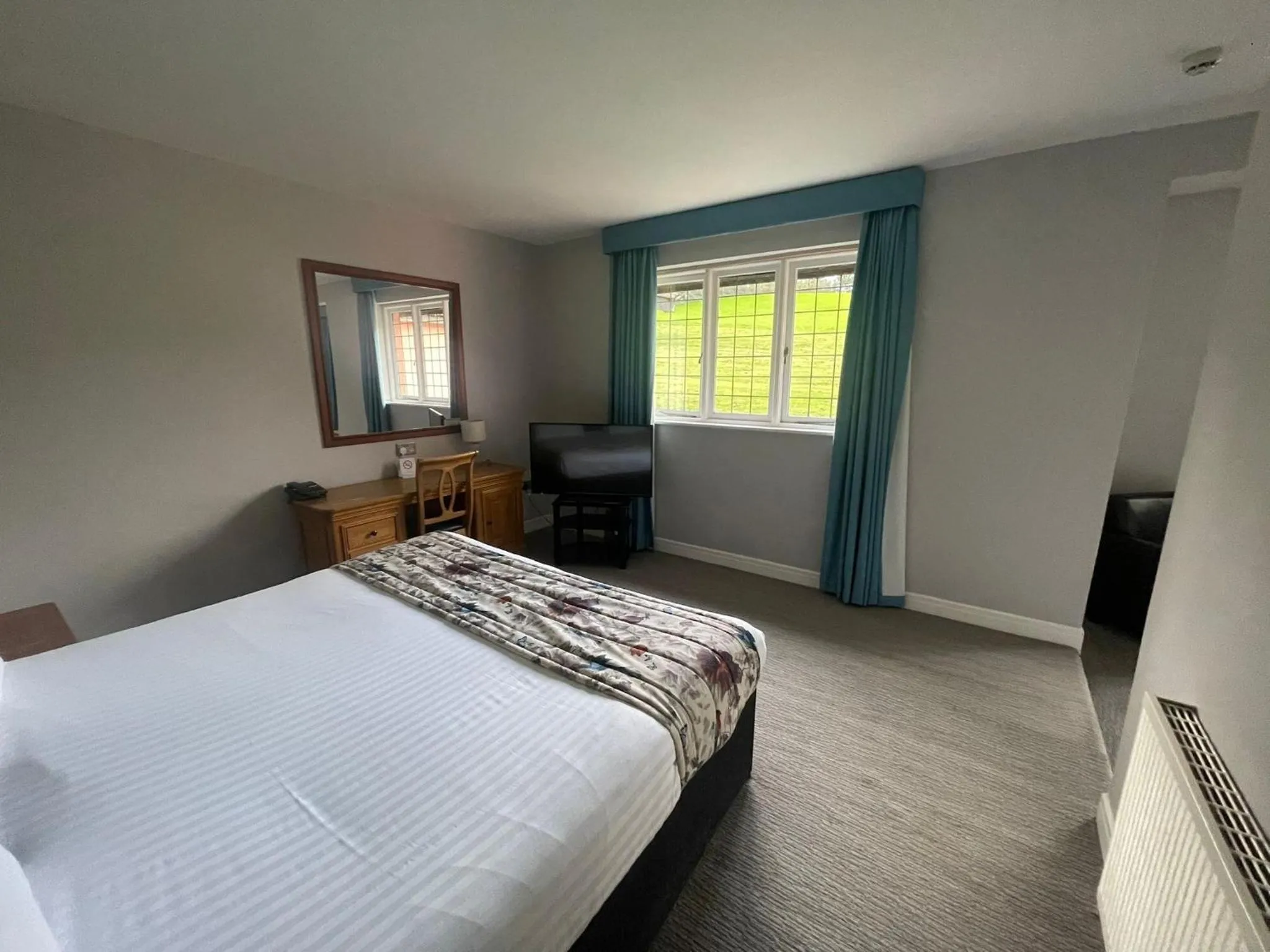 Bed in Cwrt Bleddyn Hotel & Spa