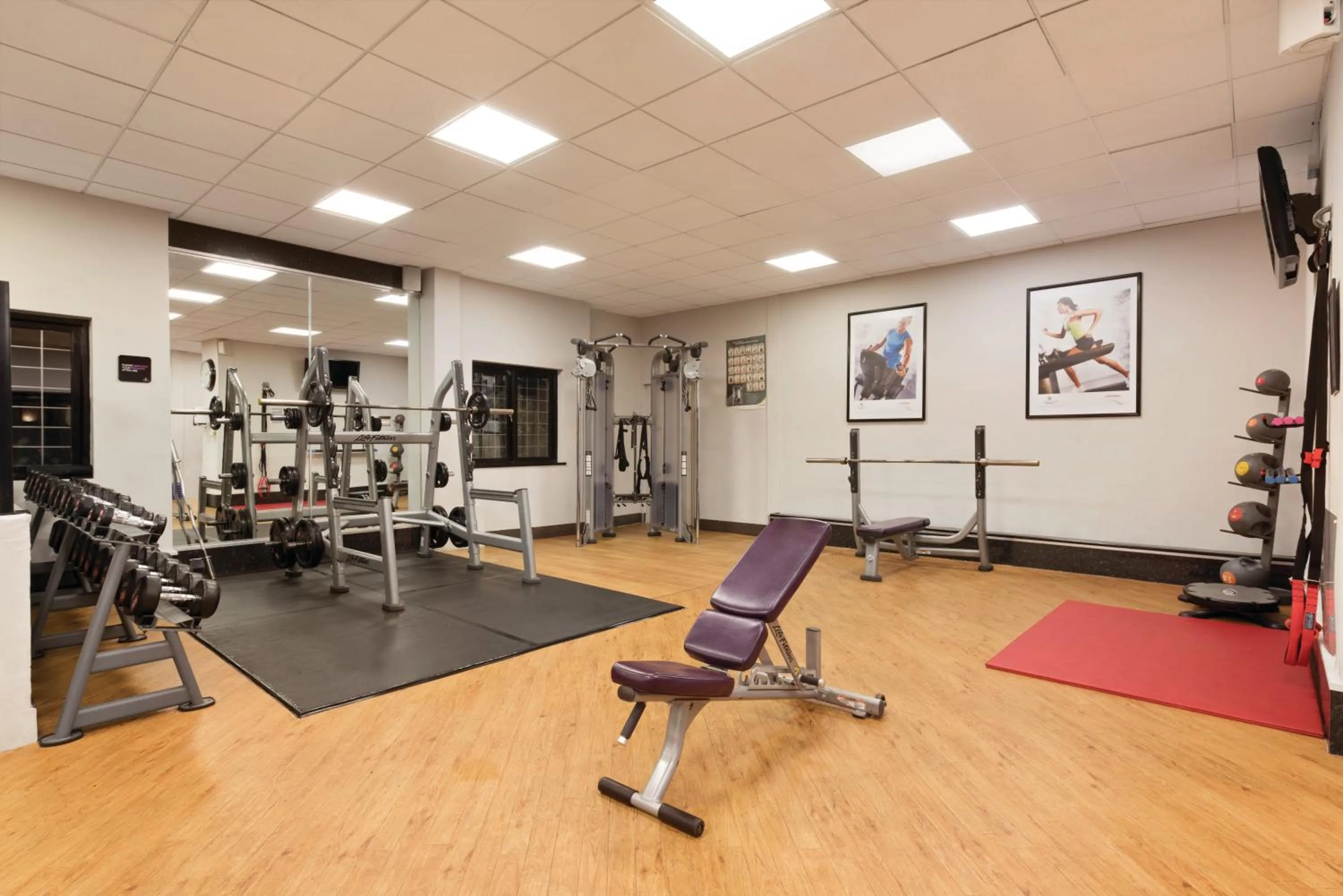 Fitness centre/facilities in Cwrt Bleddyn Hotel & Spa