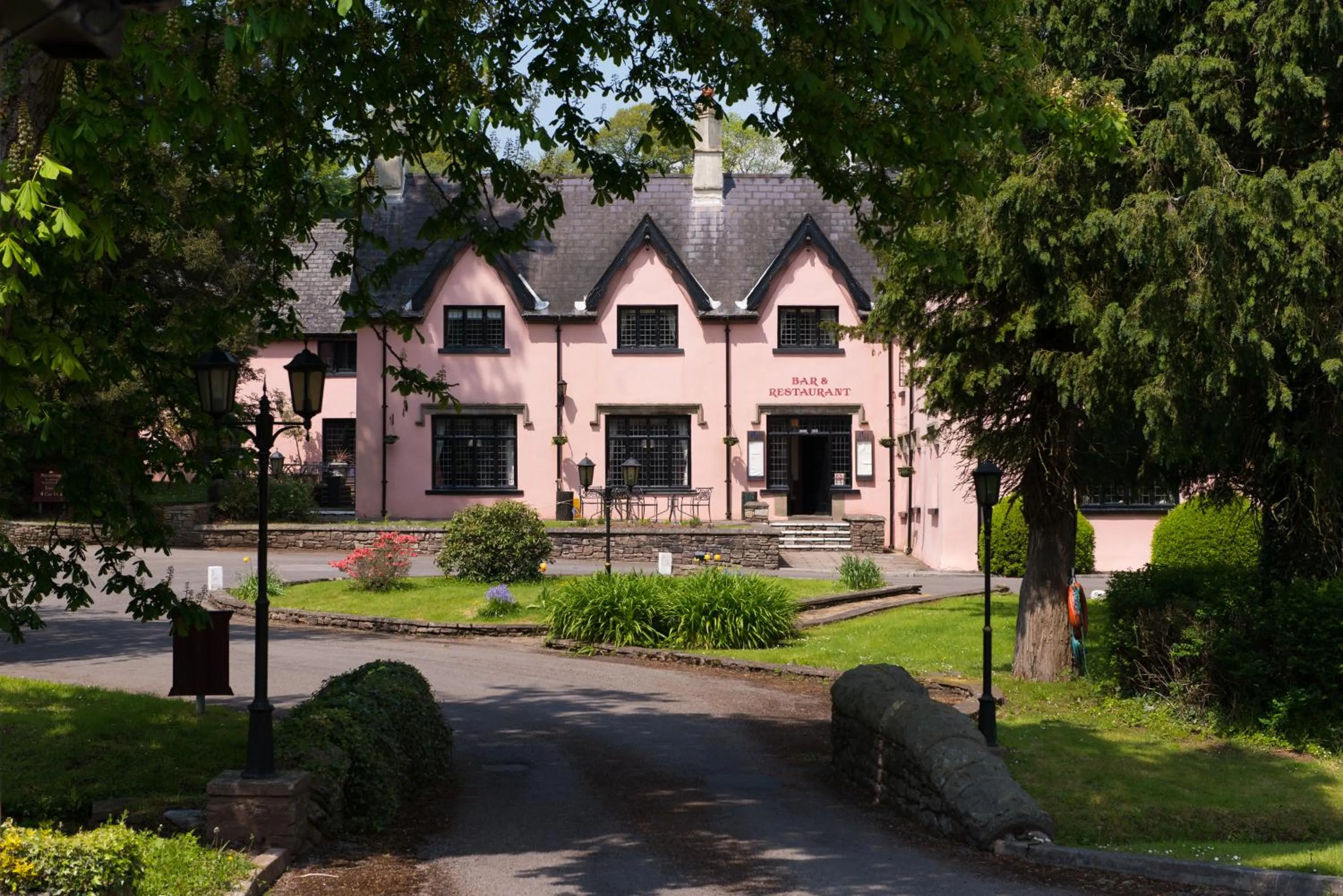 Facade/entrance in Cwrt Bleddyn Hotel & Spa