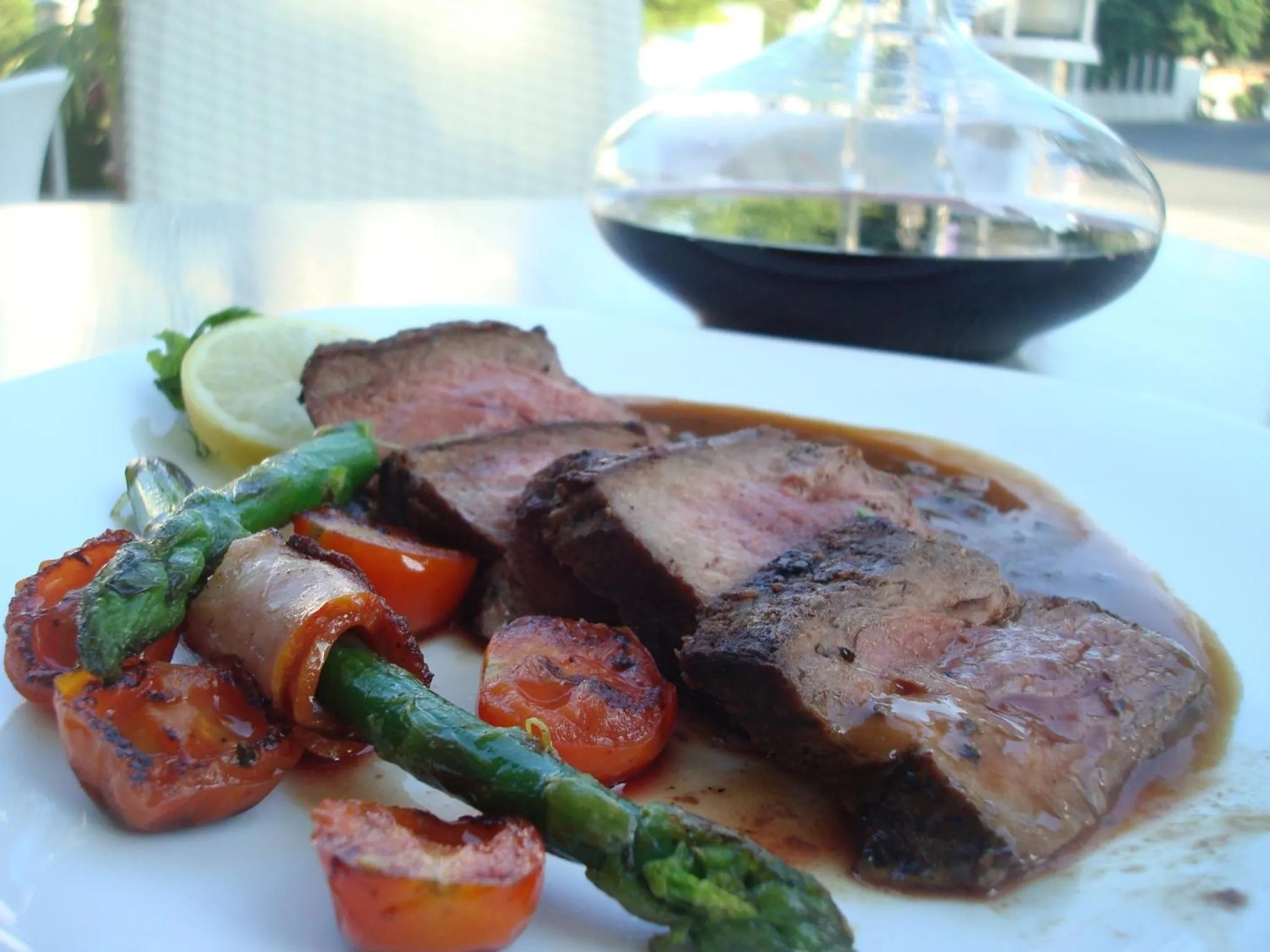 Food close-up in Karlovo Hotel