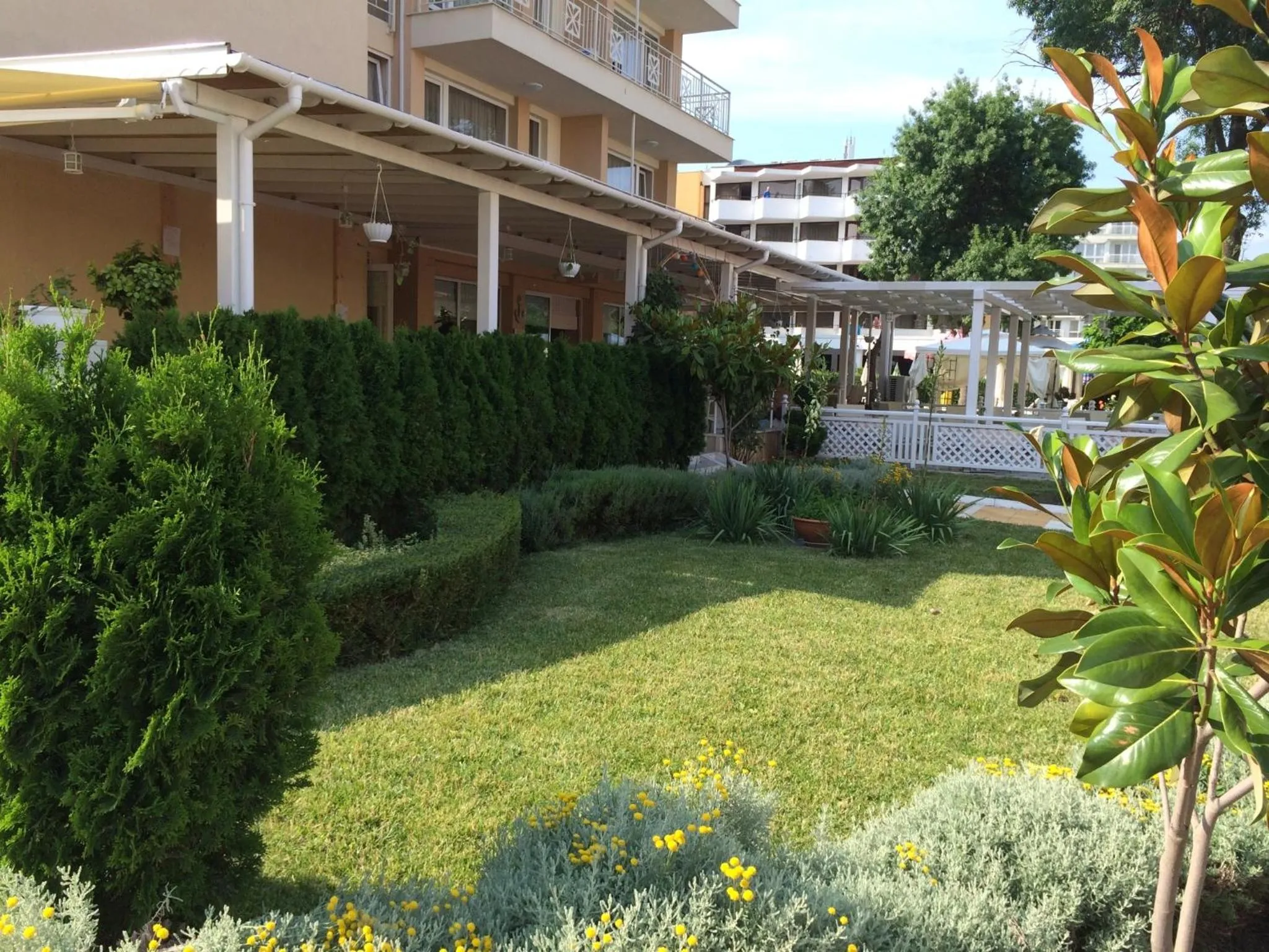 Garden view in Karlovo Hotel