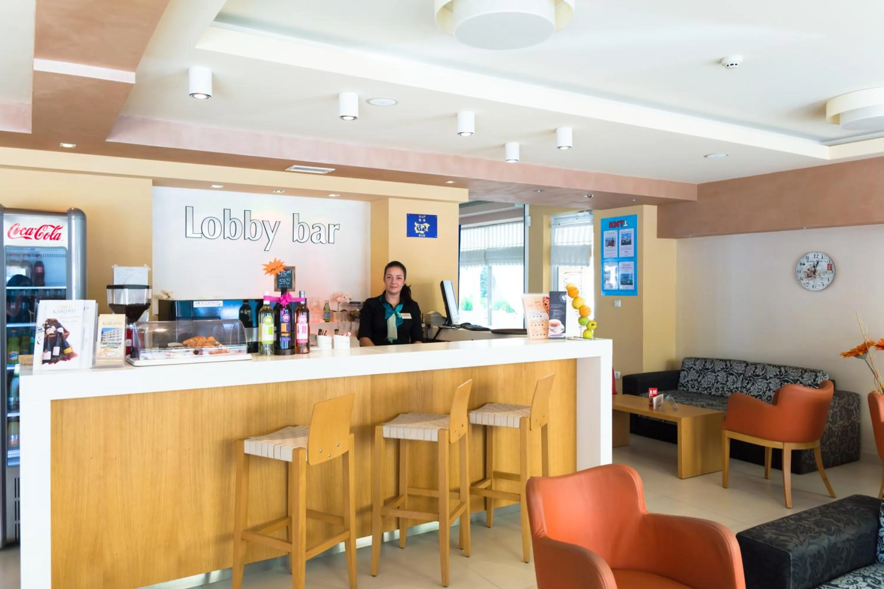 Lobby or reception in Karlovo Hotel