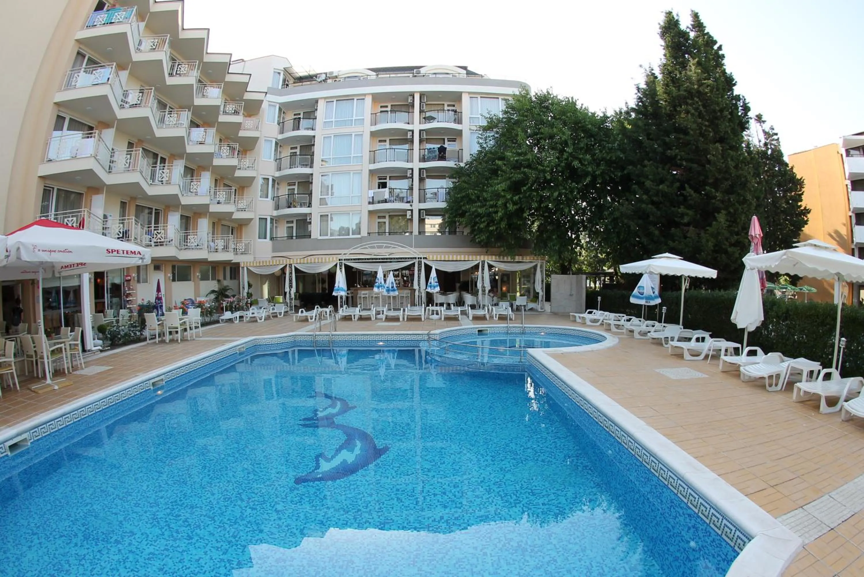 Swimming pool in Karlovo Hotel