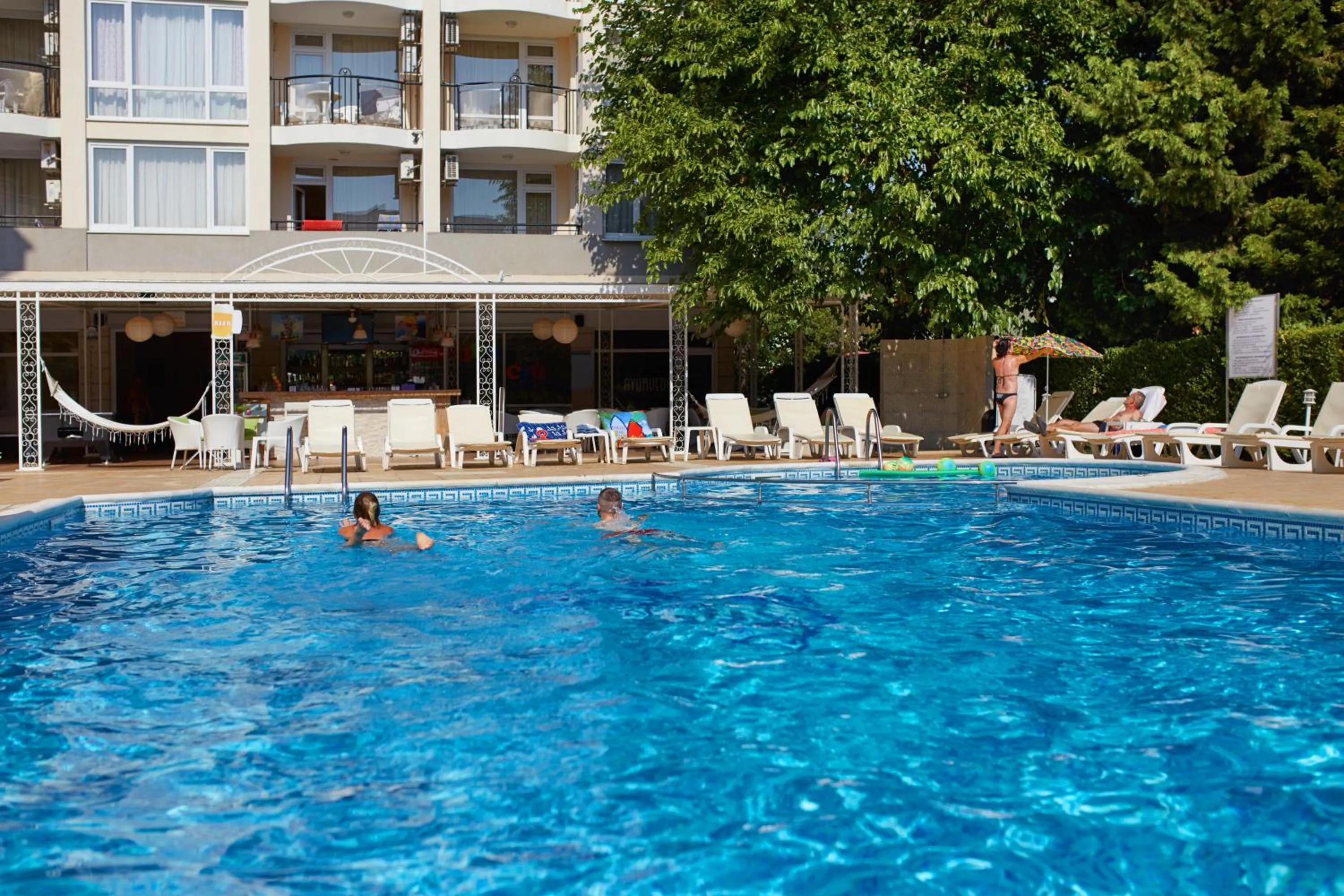 Swimming pool in Karlovo Hotel