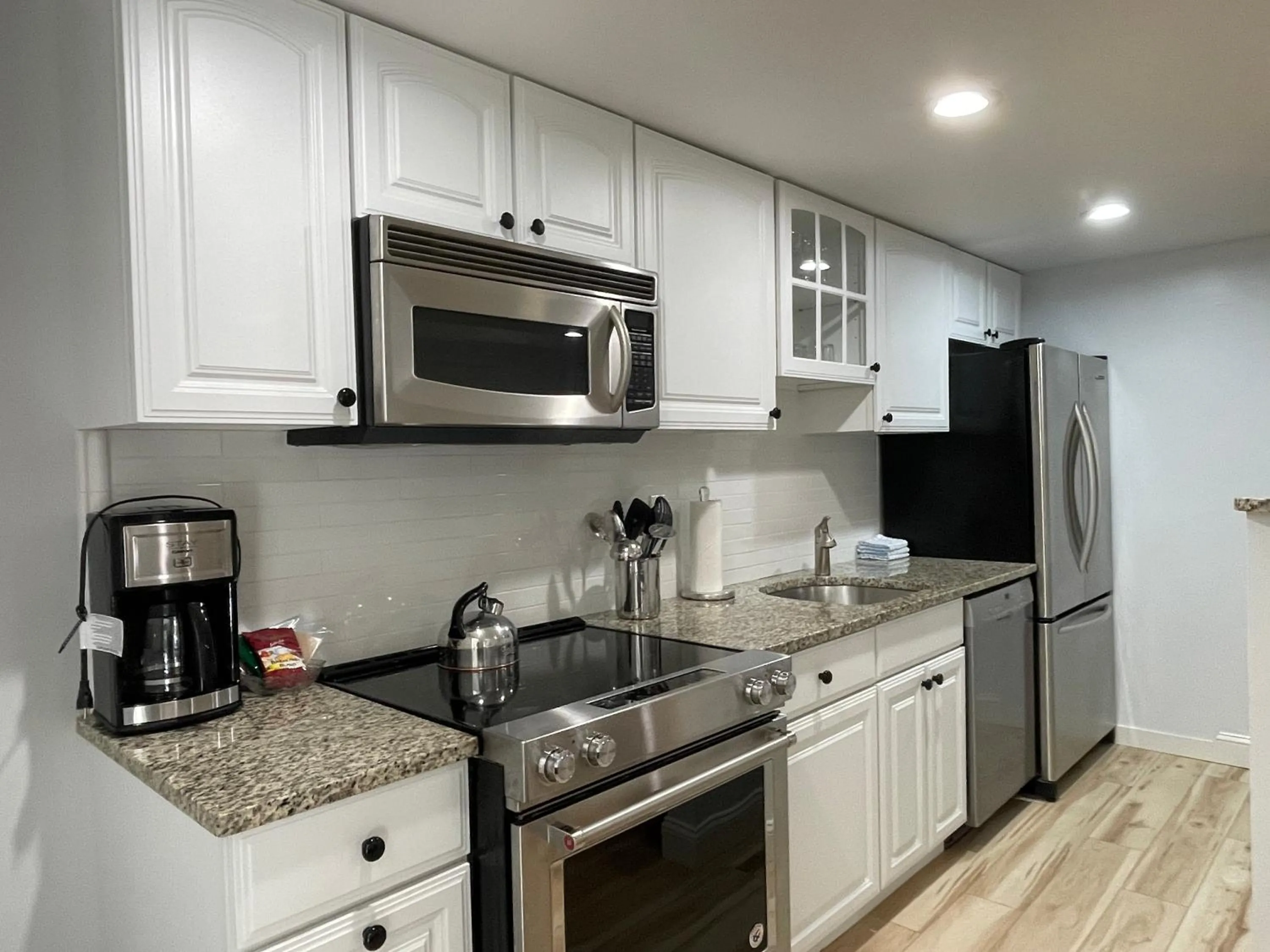kitchen in Pleasant Bay Village Resort