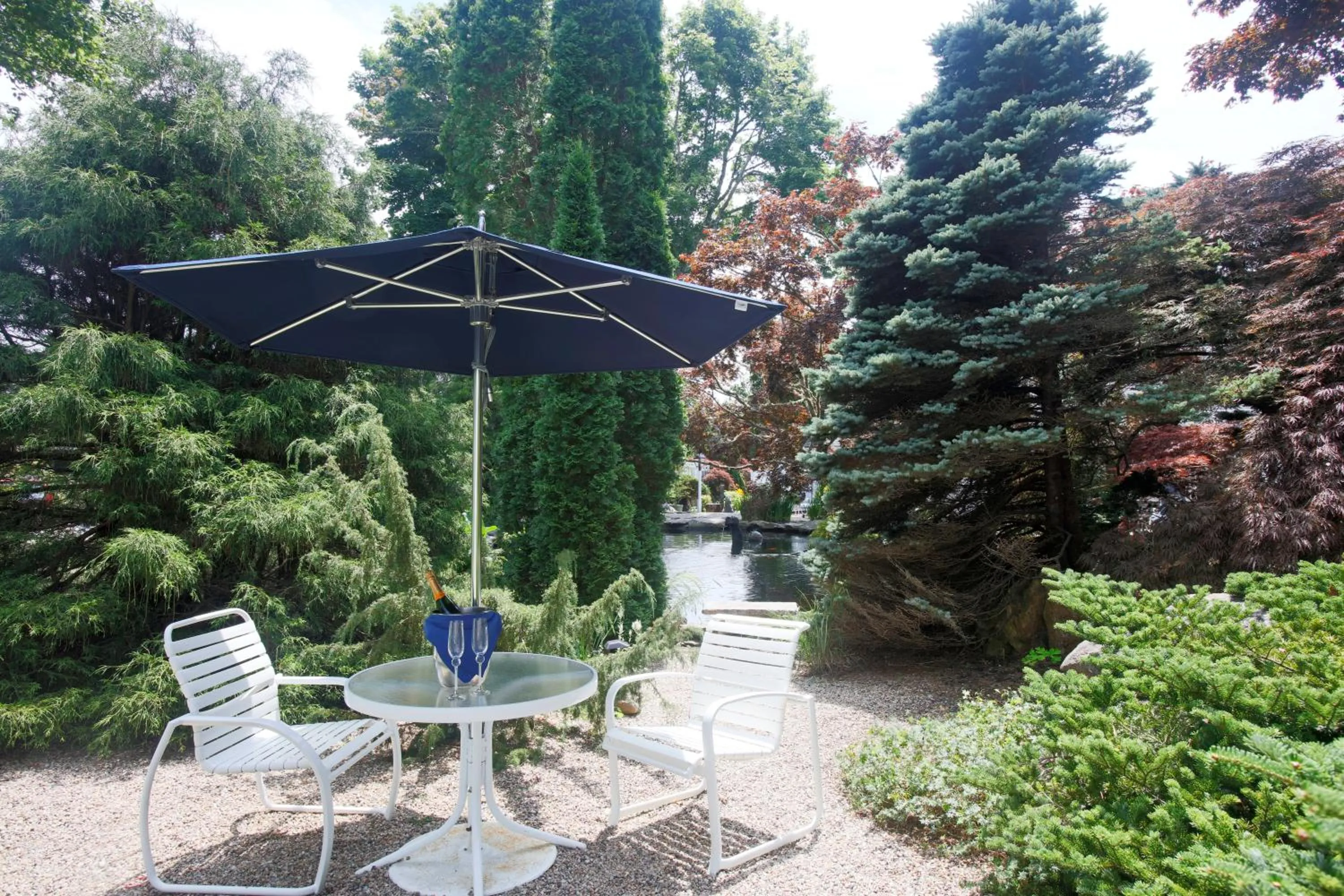 Patio in Pleasant Bay Village Resort
