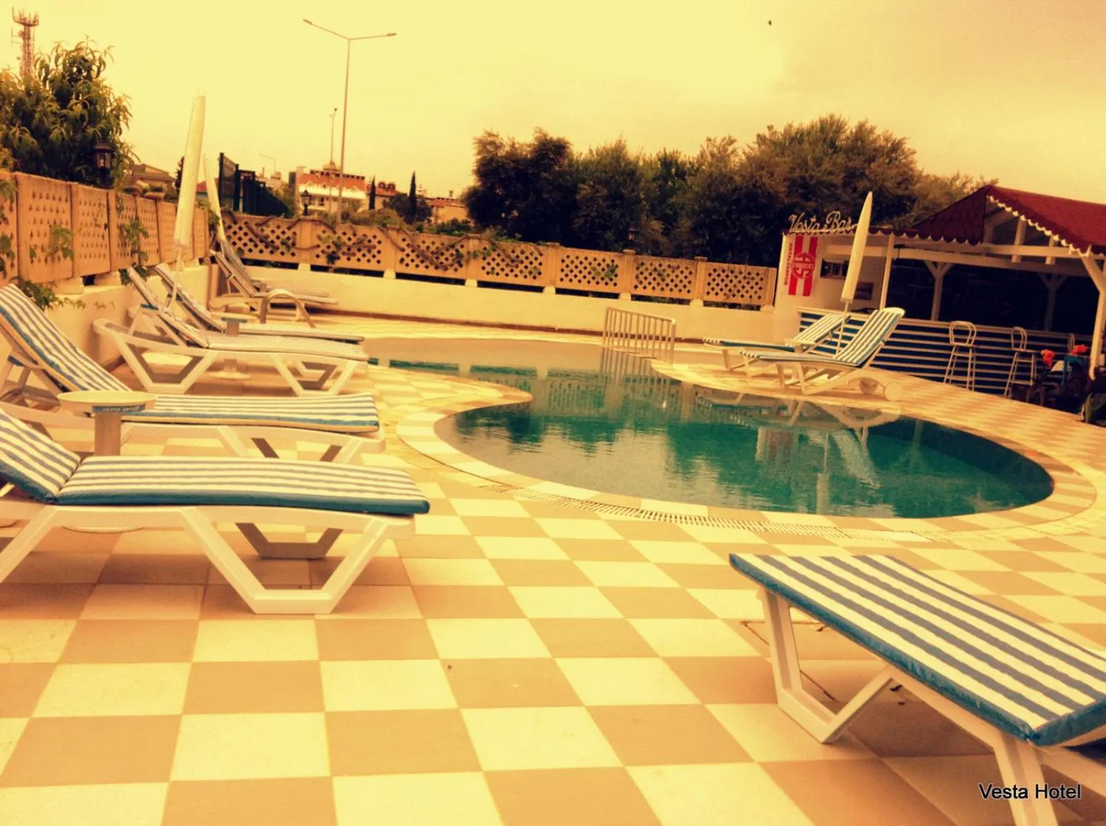 Swimming pool in Vesta Hotel