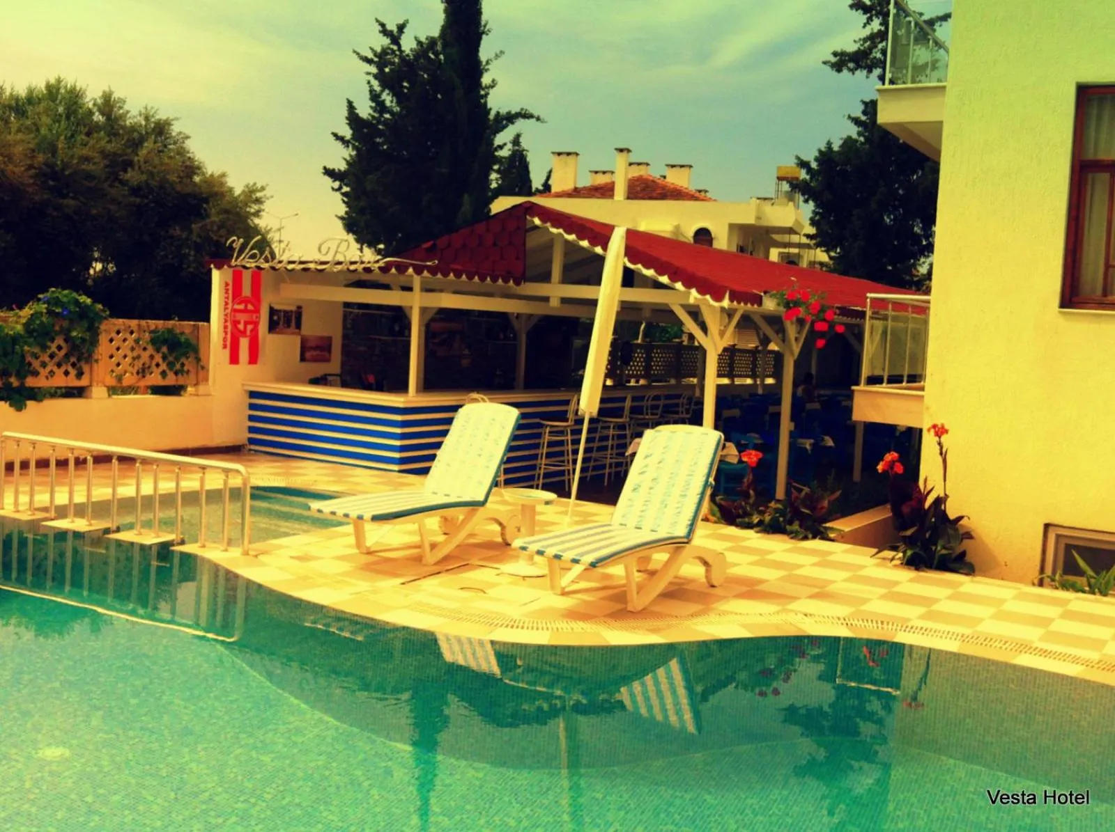 Swimming pool in Vesta Hotel