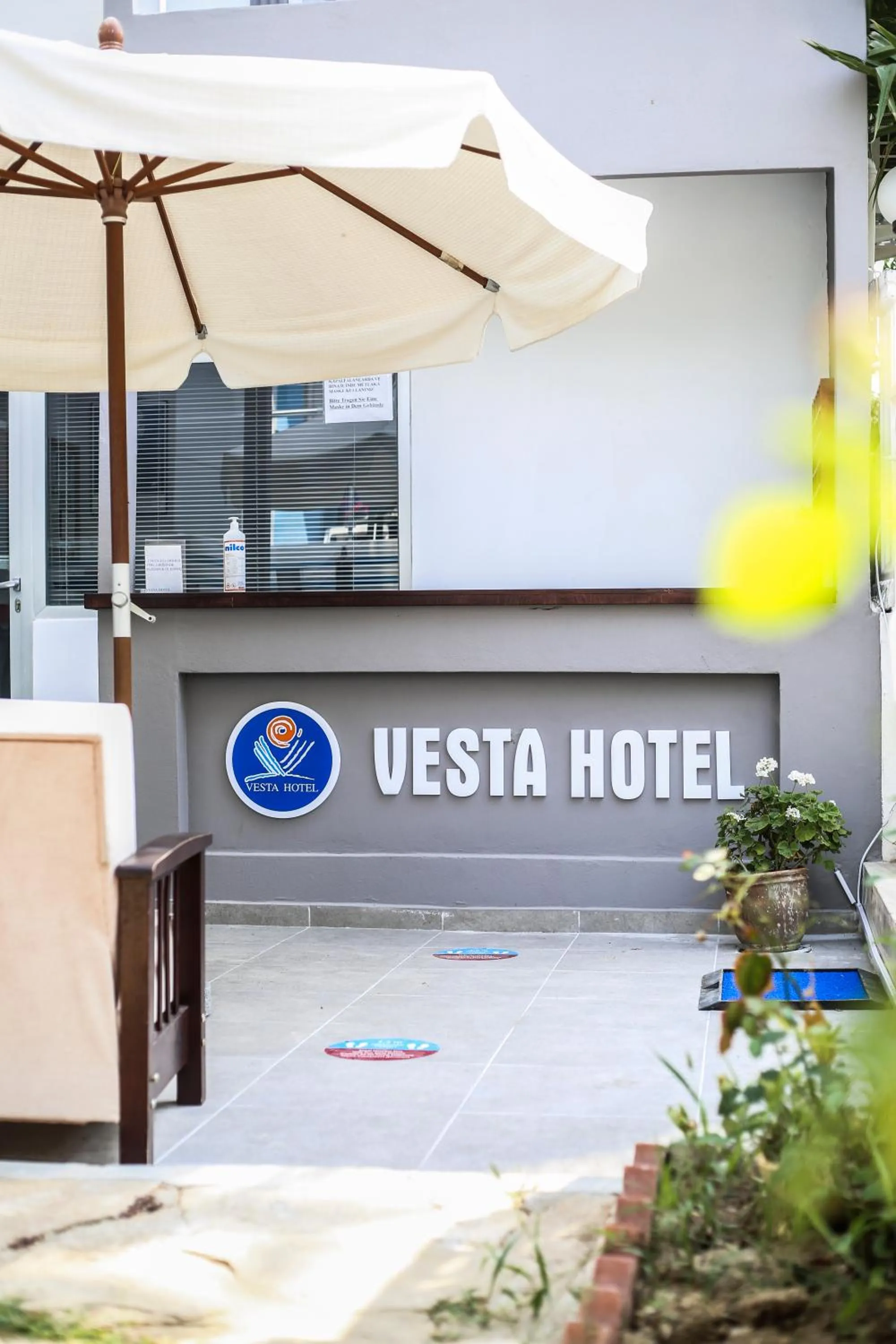 Lobby or reception in Vesta Hotel
