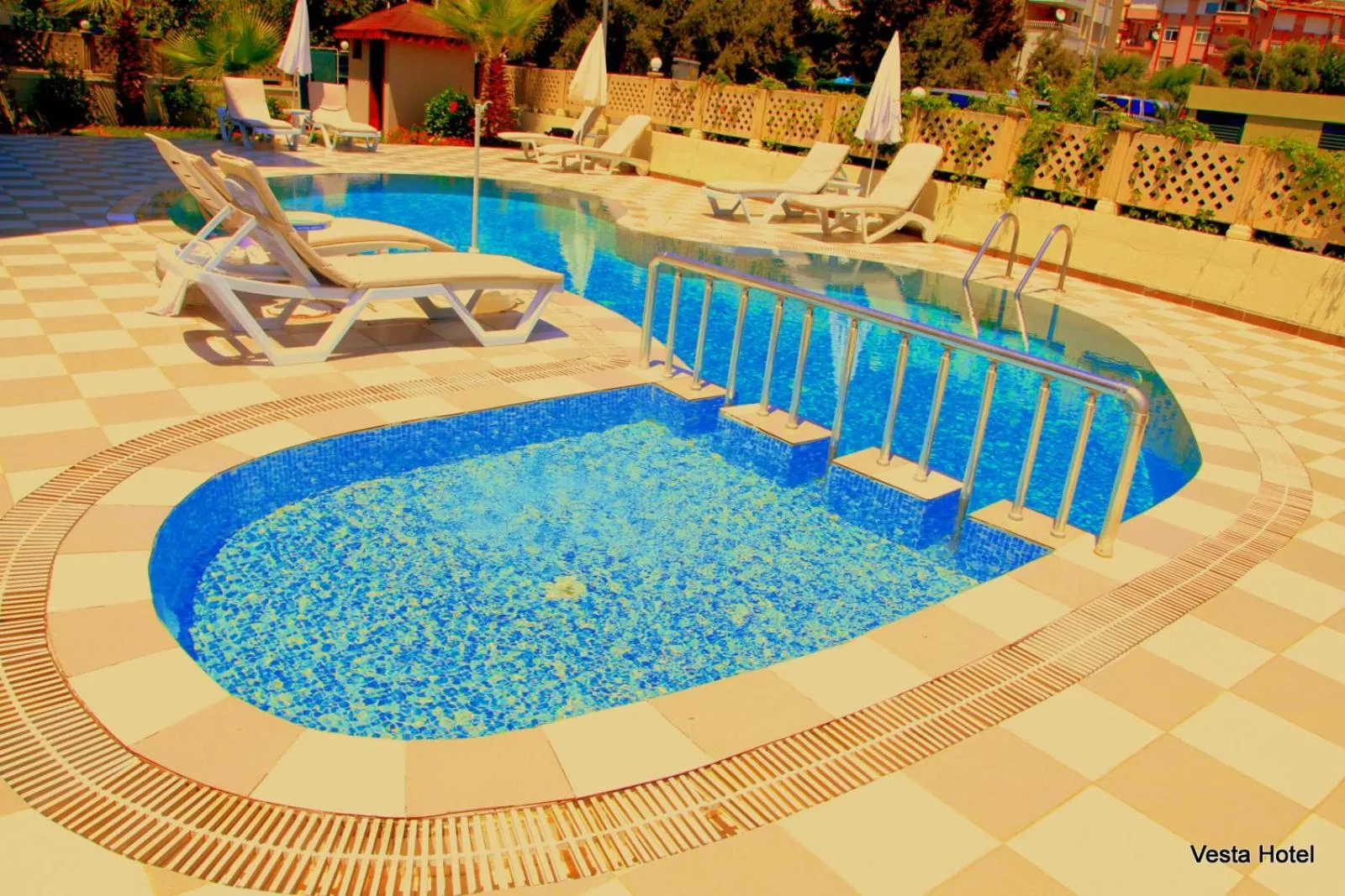 Swimming pool in Vesta Hotel