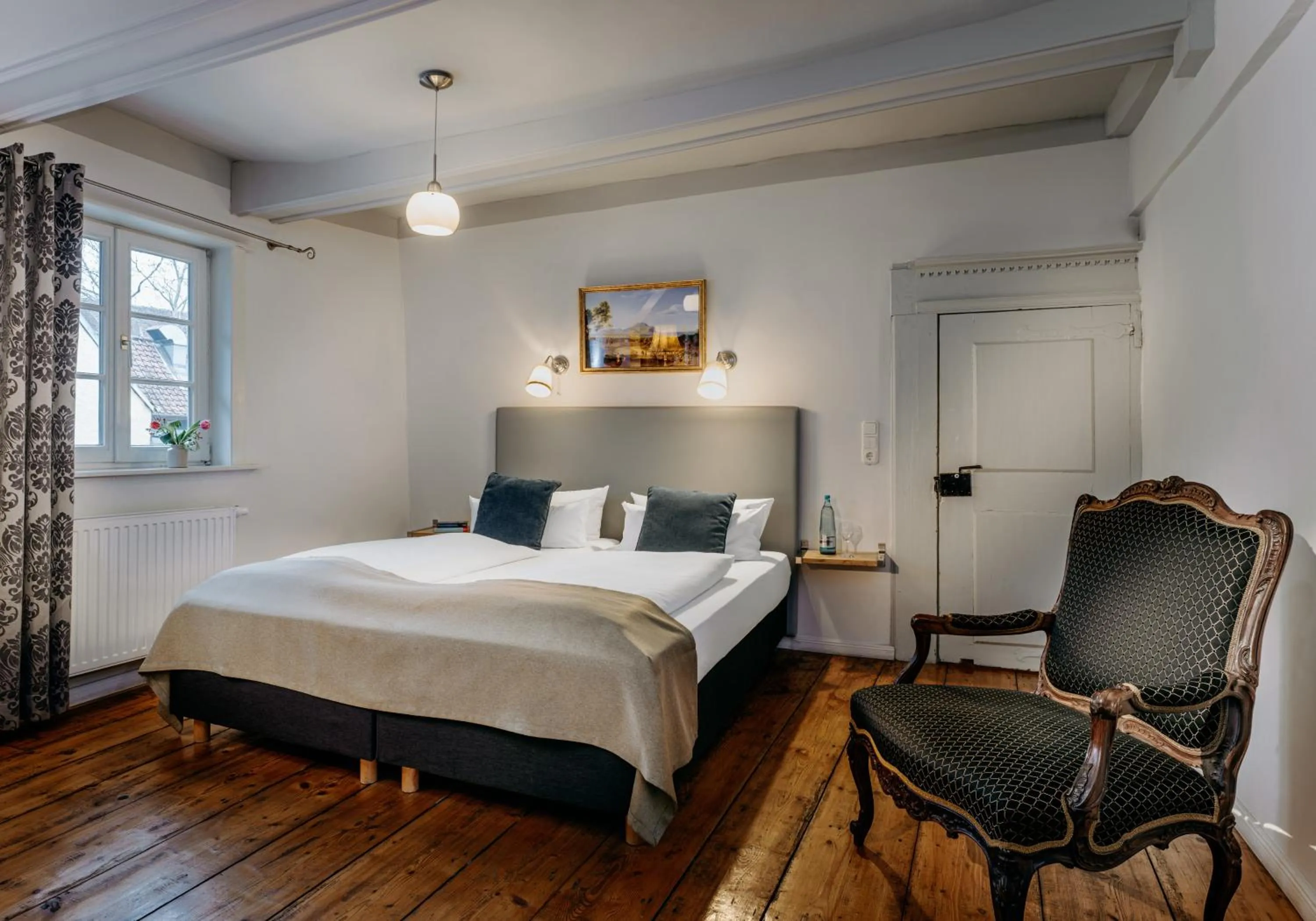 Bed in Romantik Hotel Alte Münze