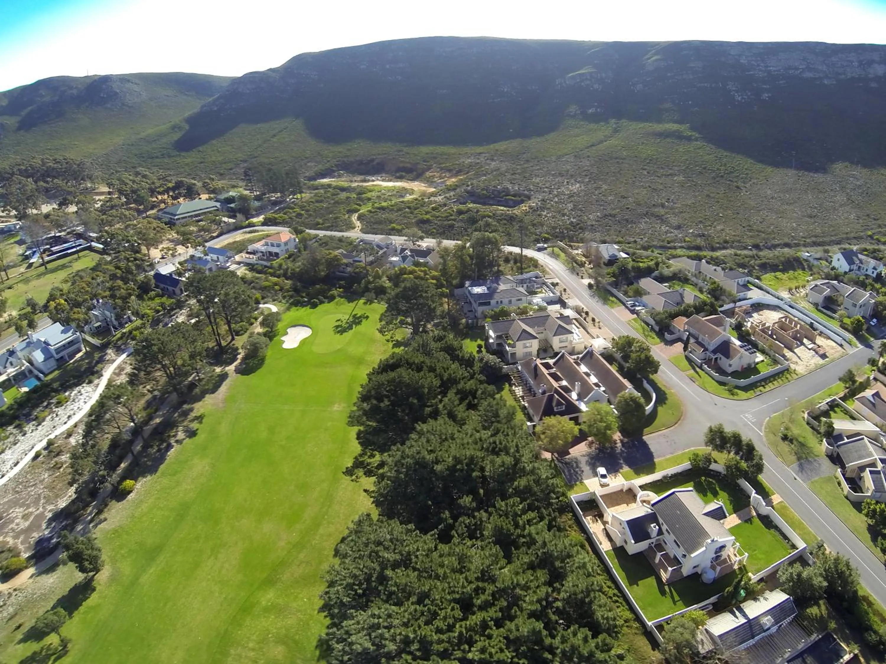 Bird's eye view in Hermanus Lodge on the Green - Solar Power