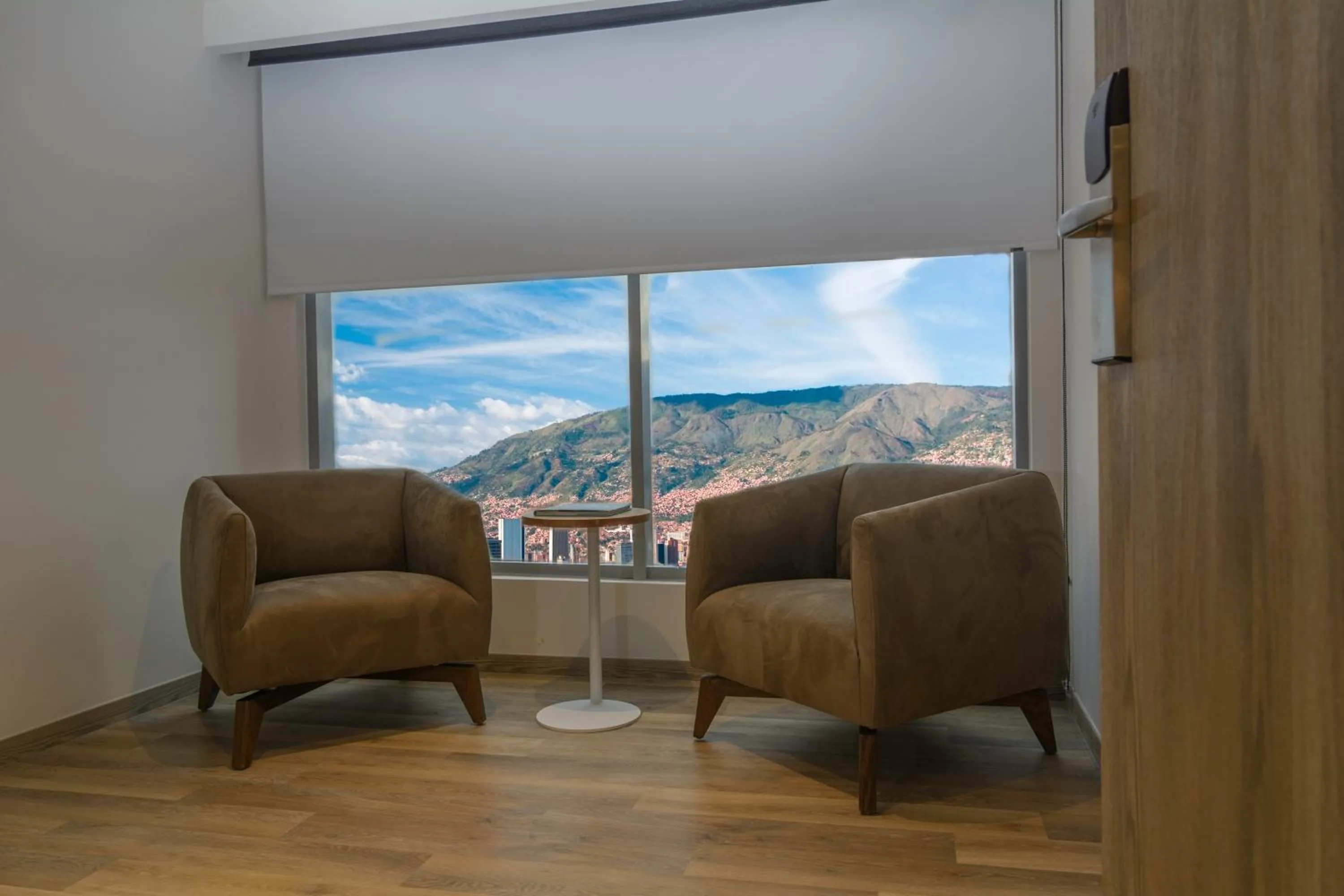 Living room in Novotel Medellin El Tesoro