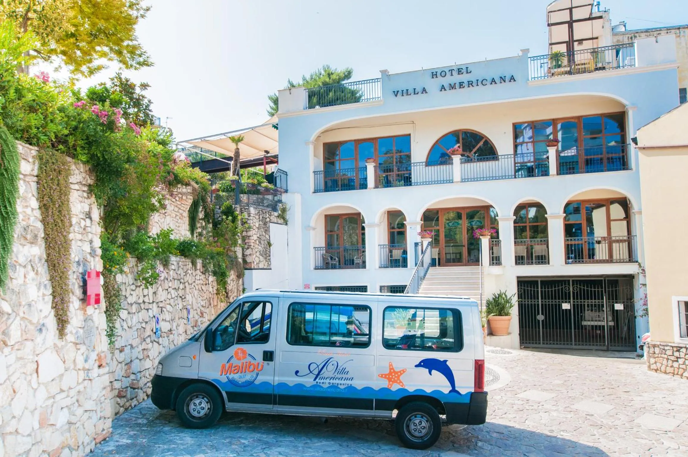 Facade/entrance in Park Hotel Villa Americana