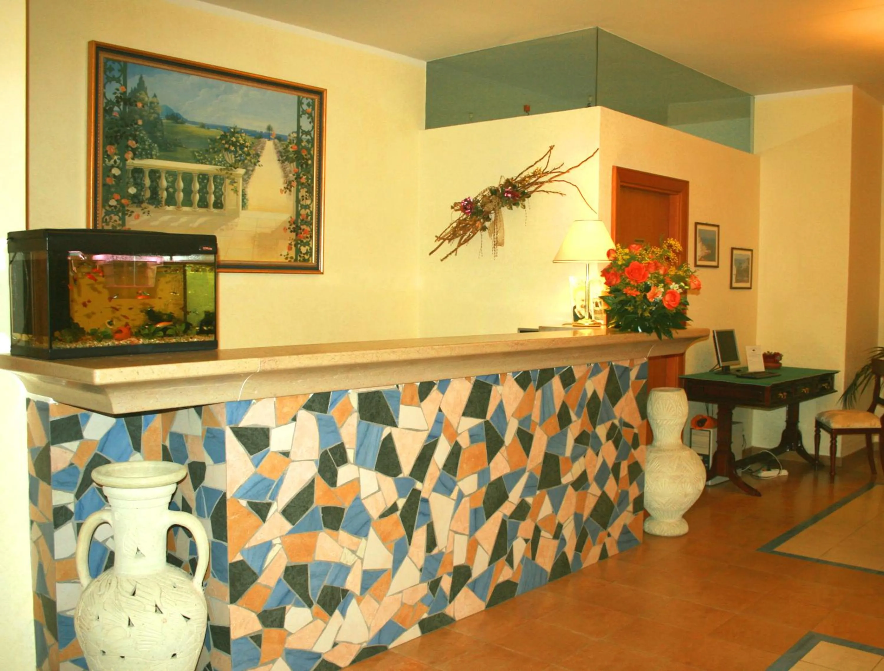 Lobby or reception in Park Hotel Villa Americana