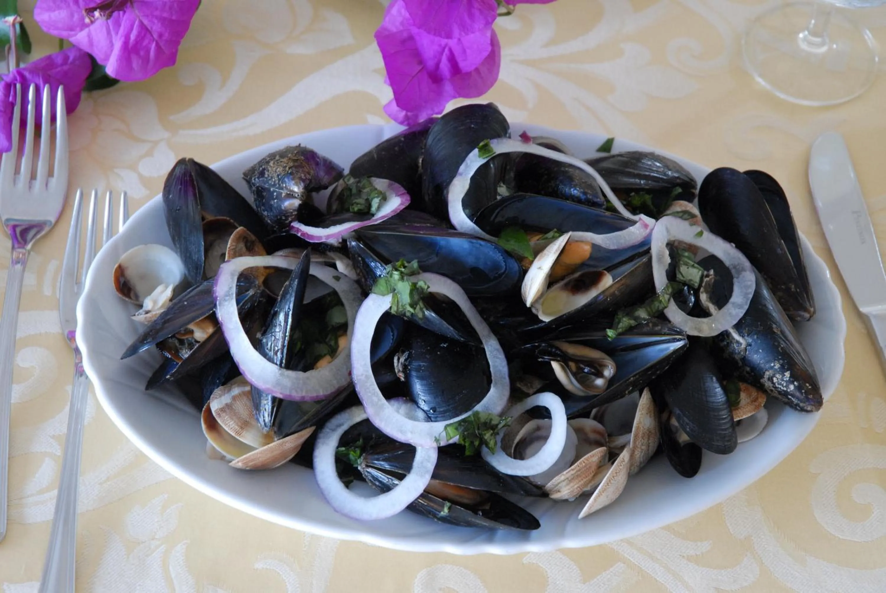 Restaurant/places to eat in Park Hotel Villa Americana