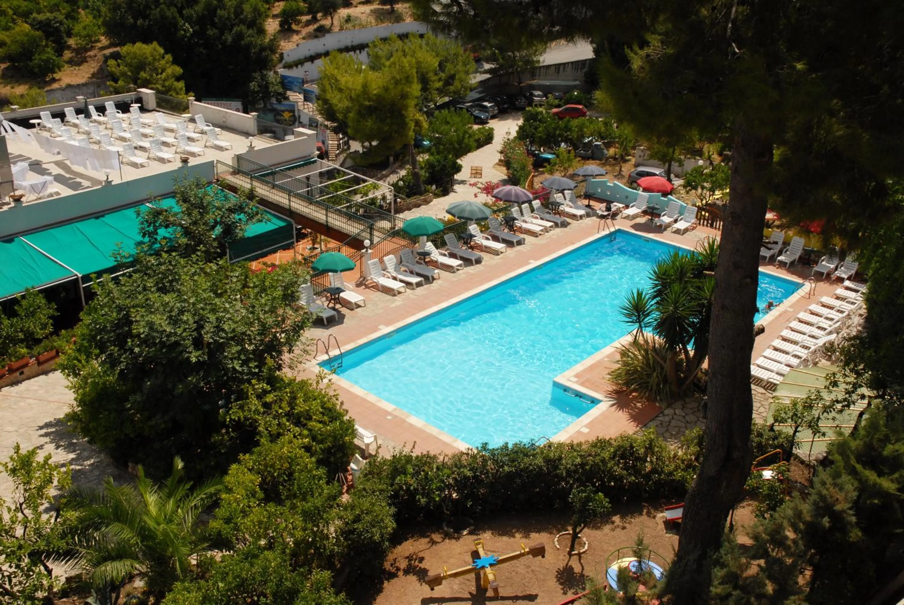 Swimming pool in Park Hotel Villa Americana