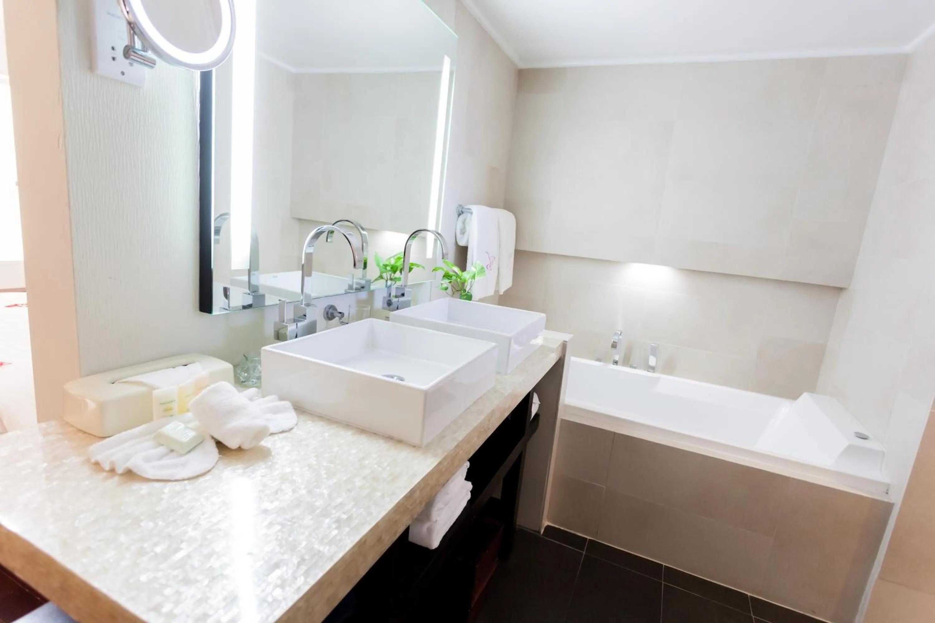 Bathroom in Mystique St Lucia by Royalton