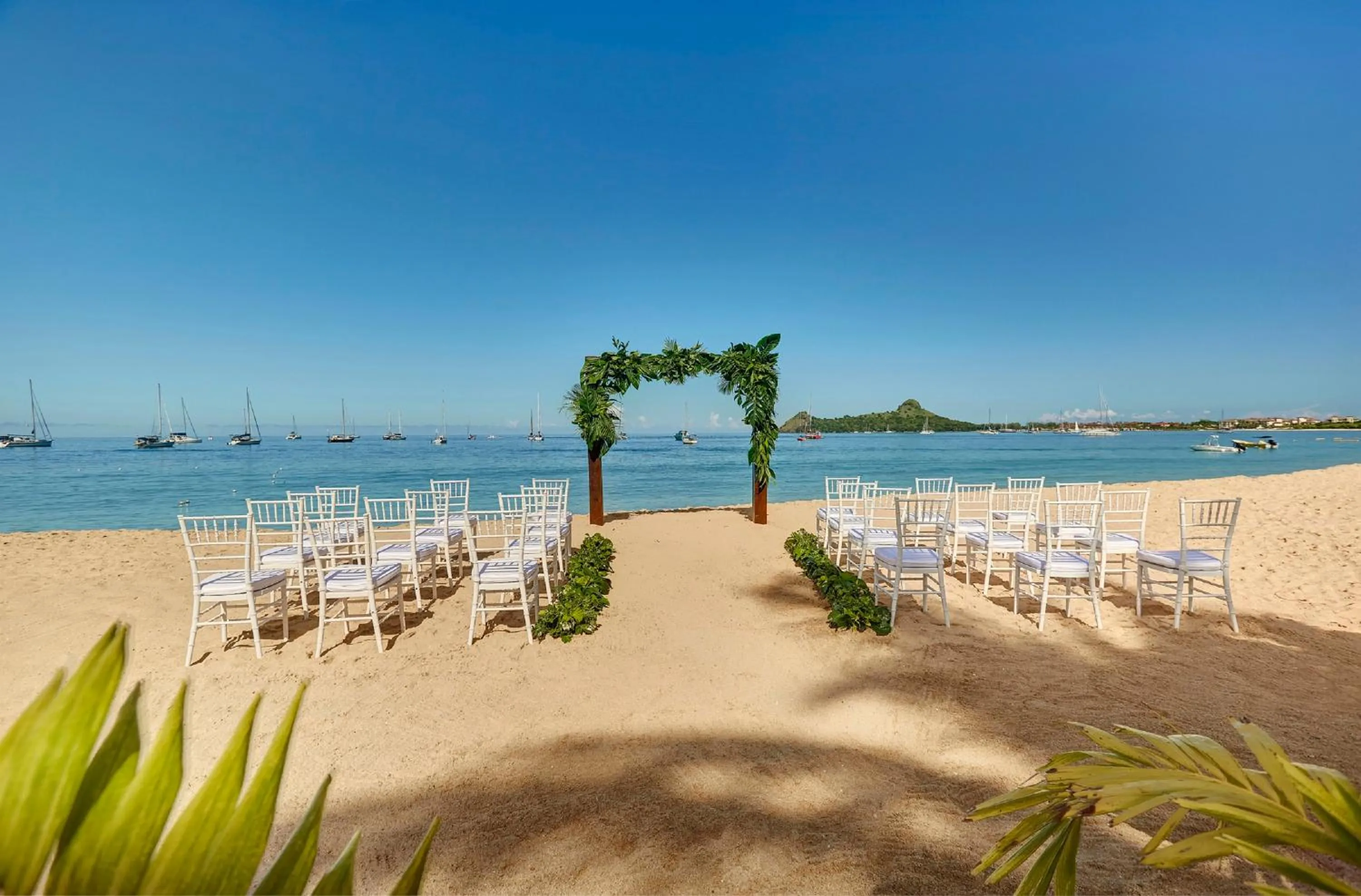 wedding, Beach in Mystique St Lucia by Royalton