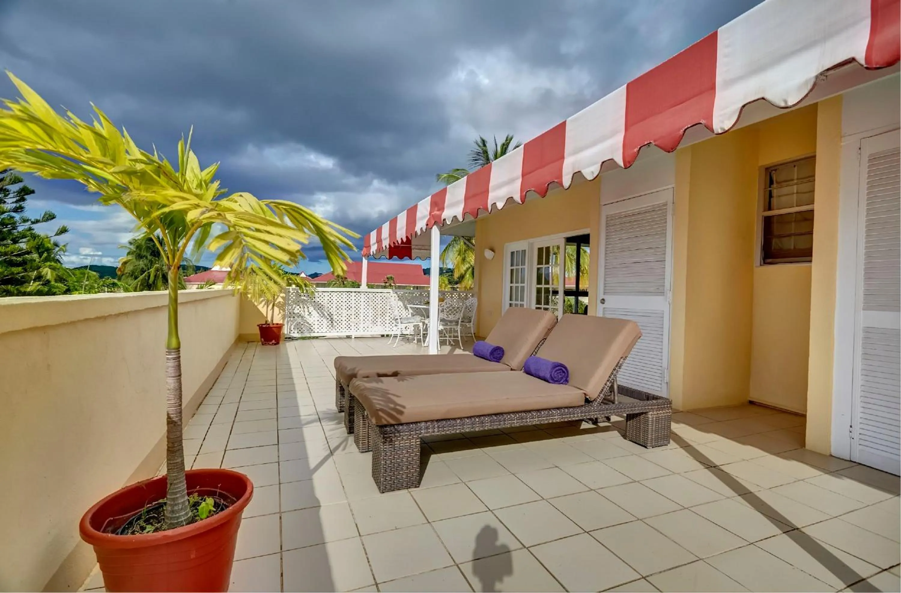 Patio in Mystique St Lucia by Royalton