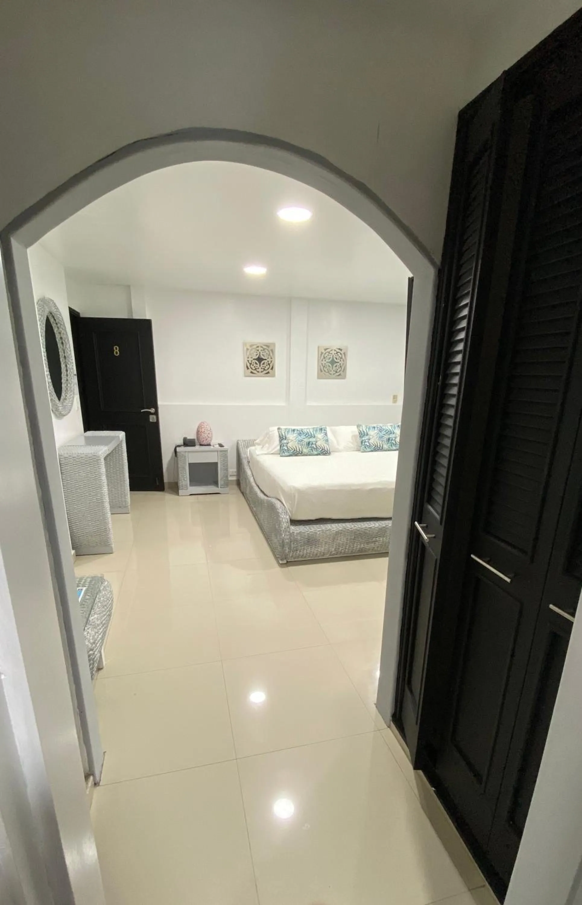 Bedroom, Bed in Le Castel Blanc Hotel Boutique