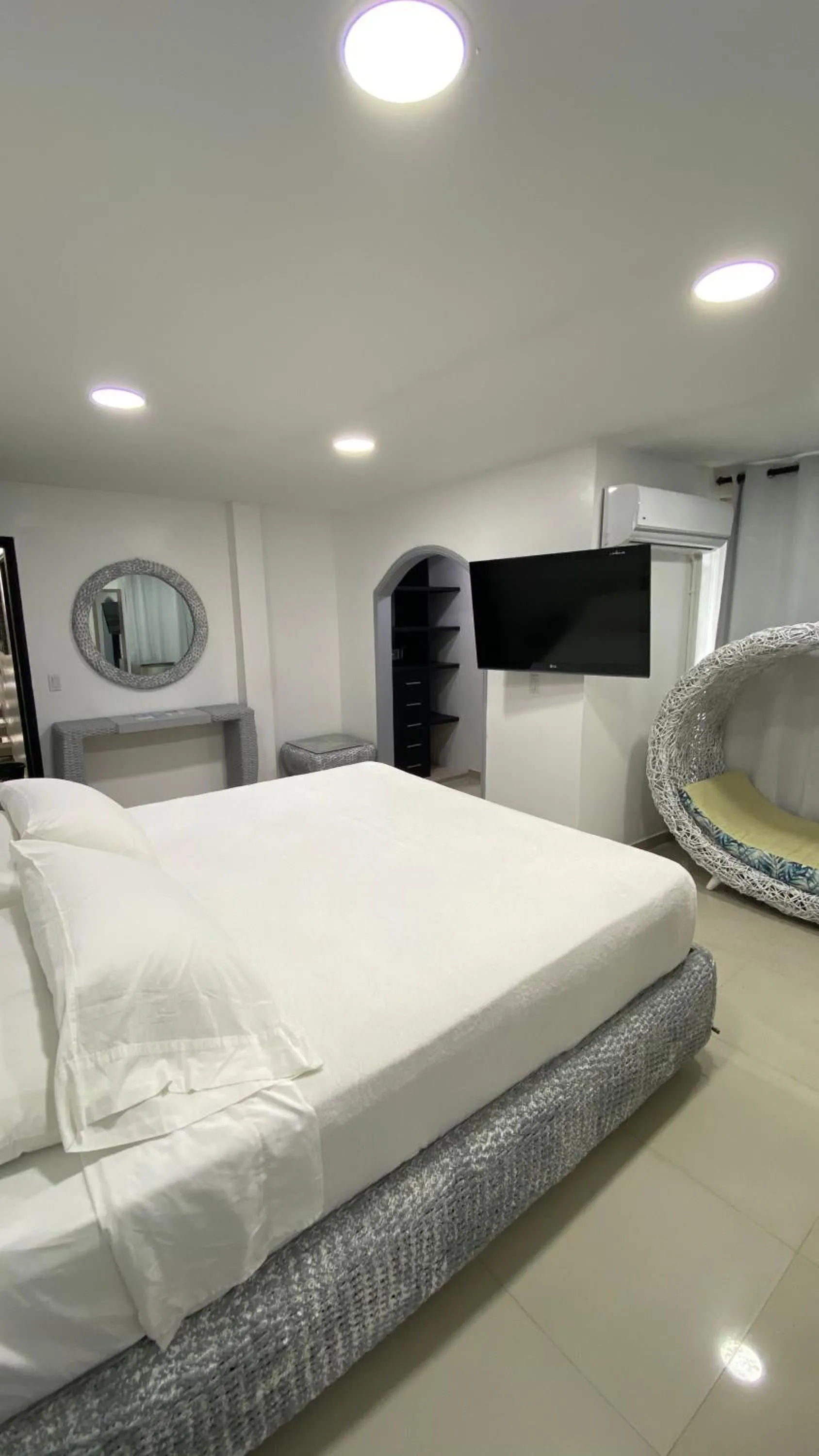 Bedroom, Bed in Le Castel Blanc Hotel Boutique