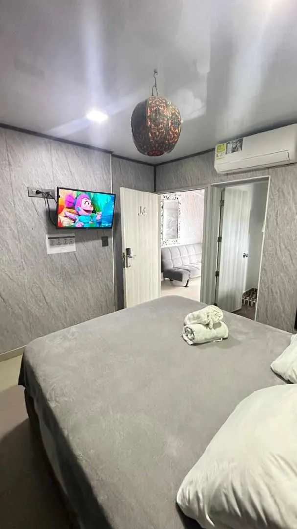 Bed in Le Castel Blanc Hotel Boutique