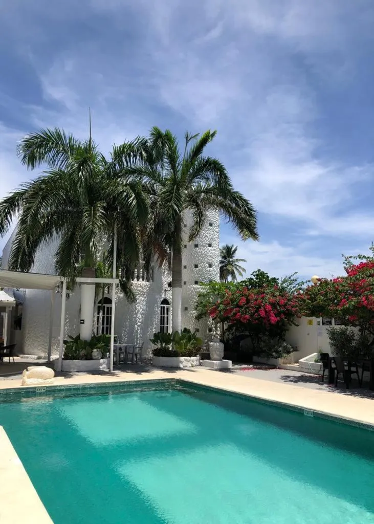 Property building in Le Castel Blanc Hotel Boutique